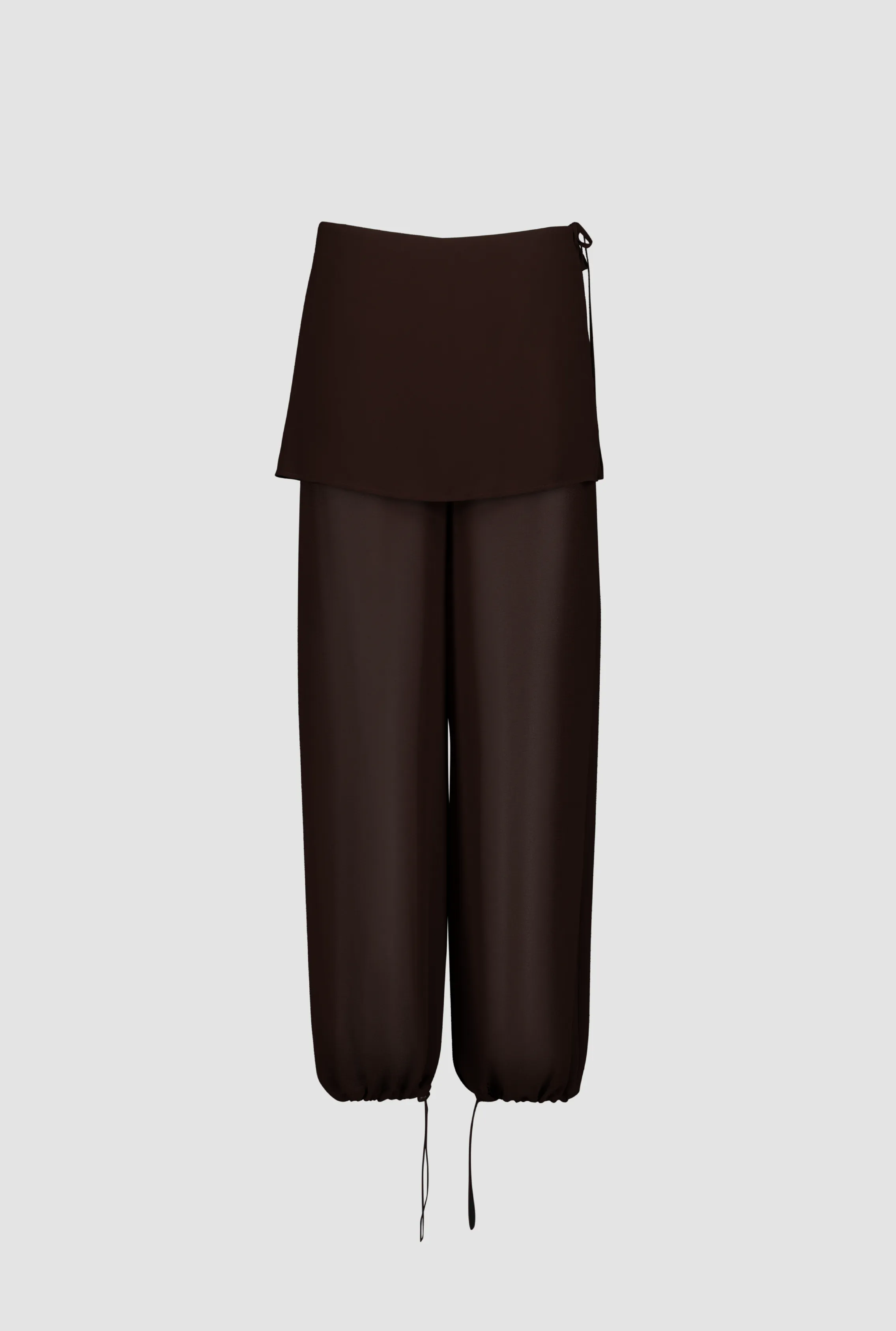 ELIA OVERSKIRT TROUSERS sold by Saemdi