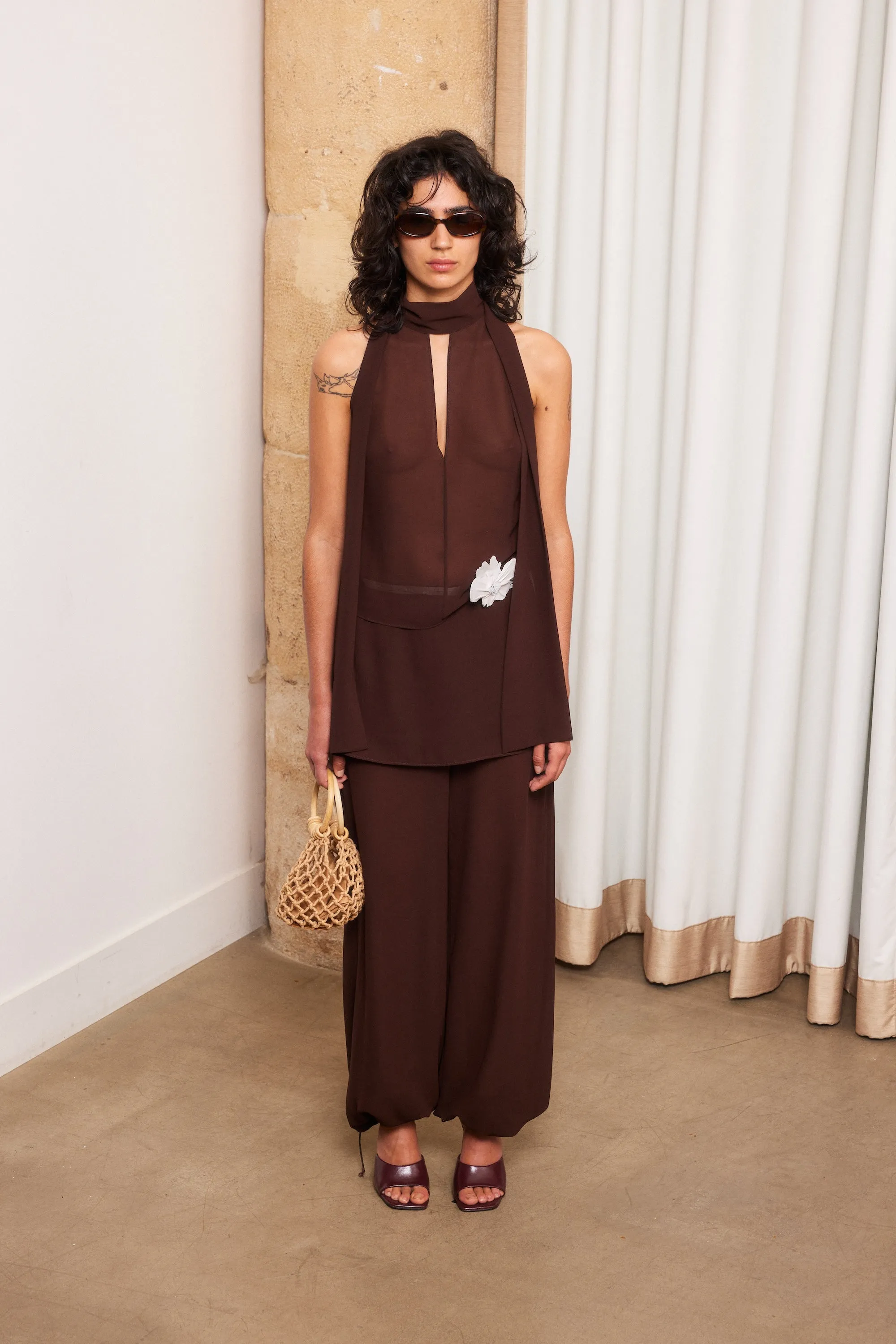 ELIA OVERSKIRT TROUSERS sold by Saemdi product image thumbnail 2