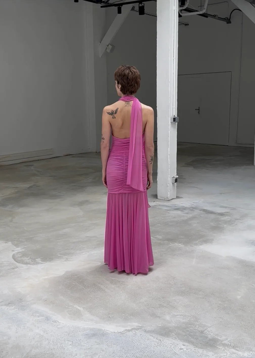 DALI HALTERNECK DRESS sold by Saemdi product image thumbnail 4