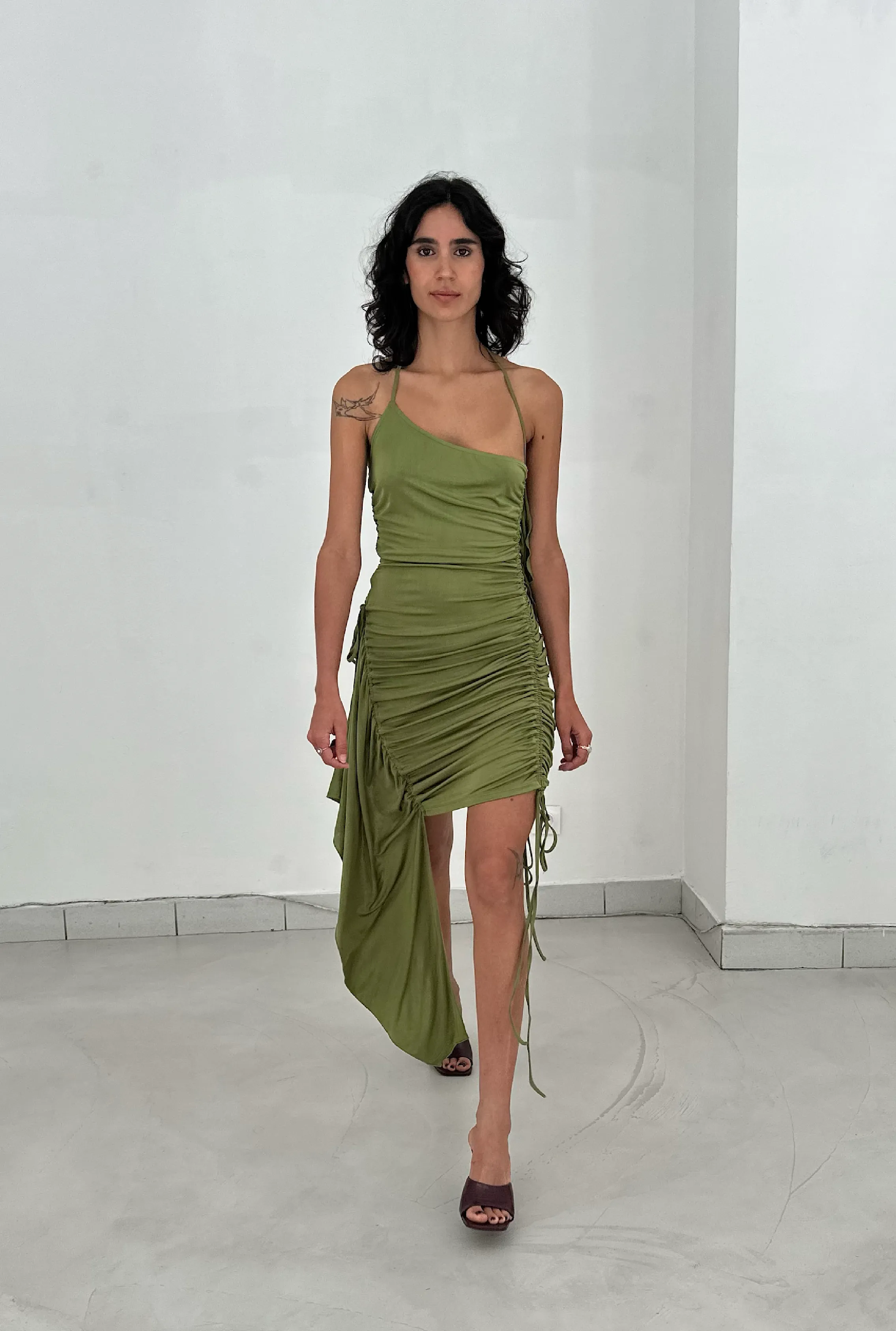 MARY HALTERNECK DRESS sold by Saemdi product image thumbnail 2