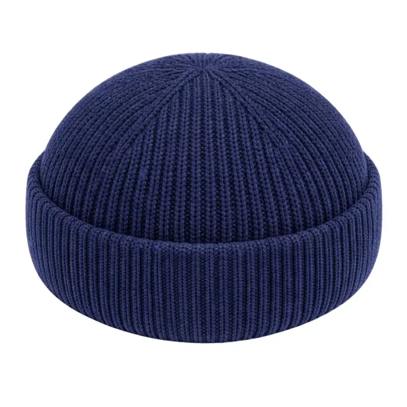 NAVY FISHERMAN BEANIE PRO made by Raised by Society