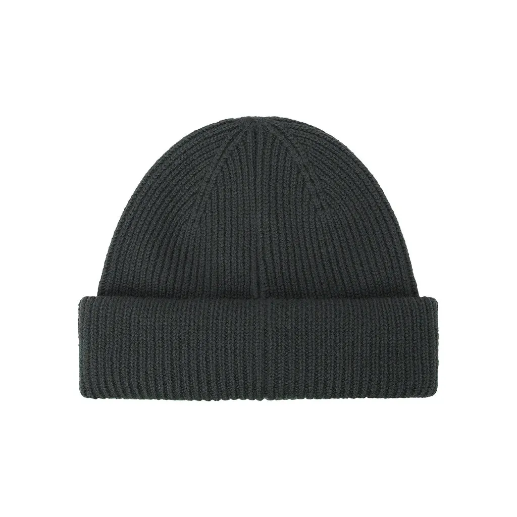 CHARCOAL SHORT BEANIE sold by Raised by Society product image thumbnail 2
