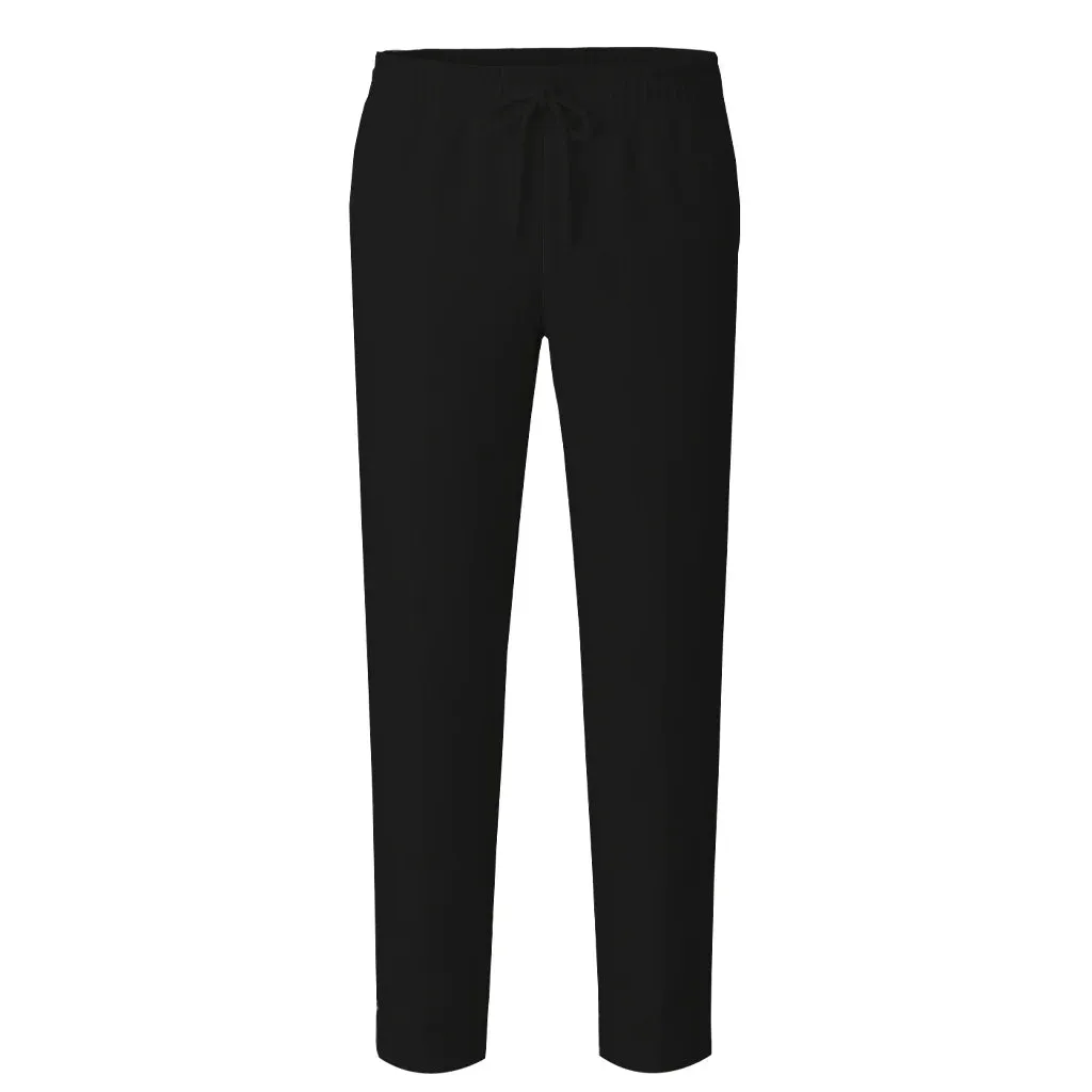 BLACK LINEN PANTS sold by Raised by Society