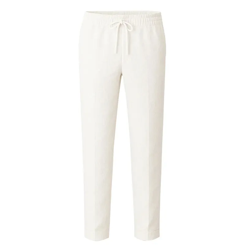 WHITE LINEN PANTS made by Raised by Society