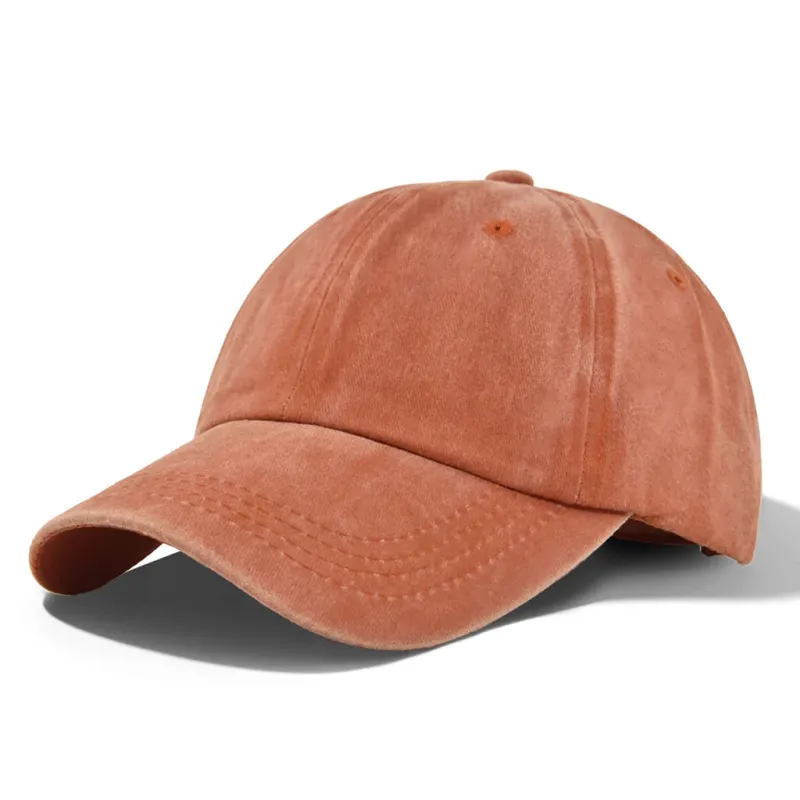 SUNSET ORANGE VINTAGE CAP made by Raised by Society
