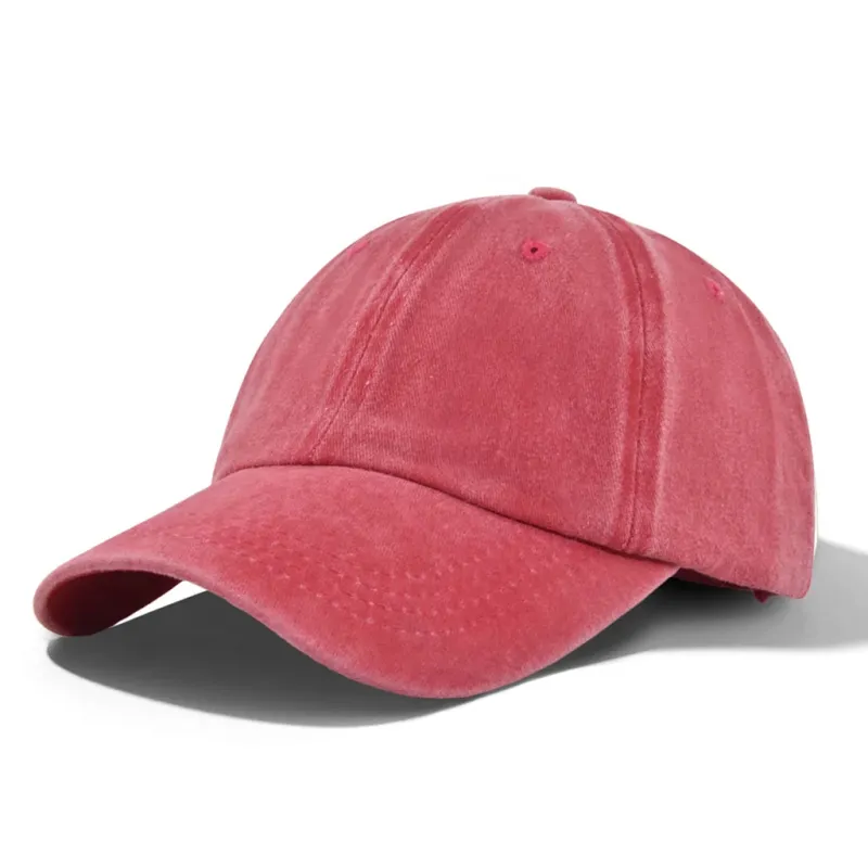 CRIMSON RED VINTAGE CAP made by Raised by Society