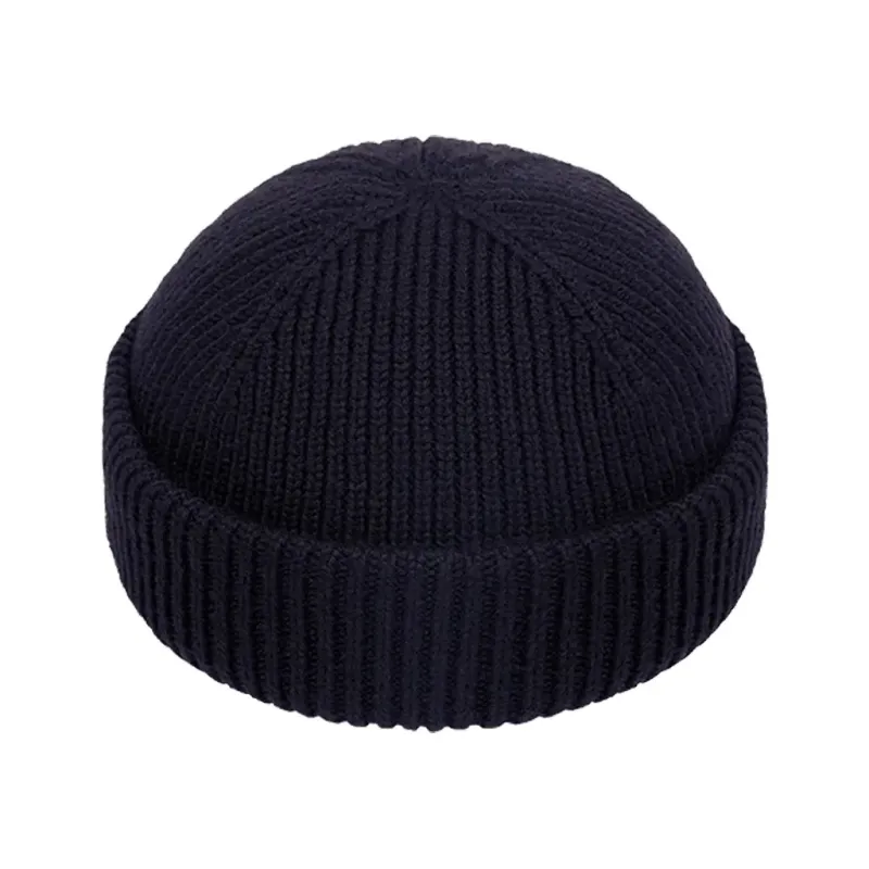 MIDNIGHT SHORT BEANIE made by Raised by Society