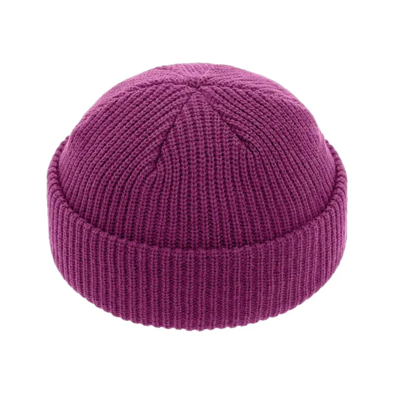 PURPLE FISHERMAN BEANIE made by Raised by Society