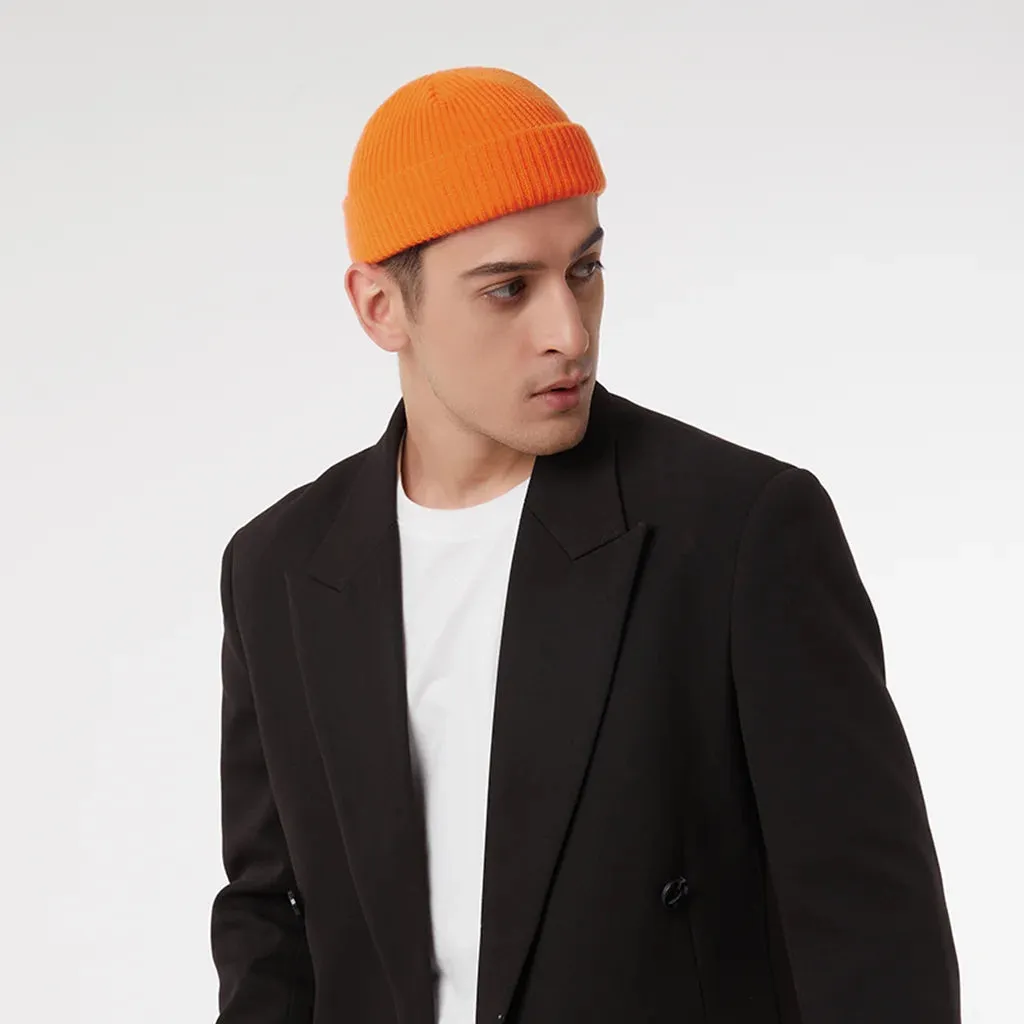 ORANGE FISHERMAN BEANIE sold by Raised by Society product image thumbnail 4