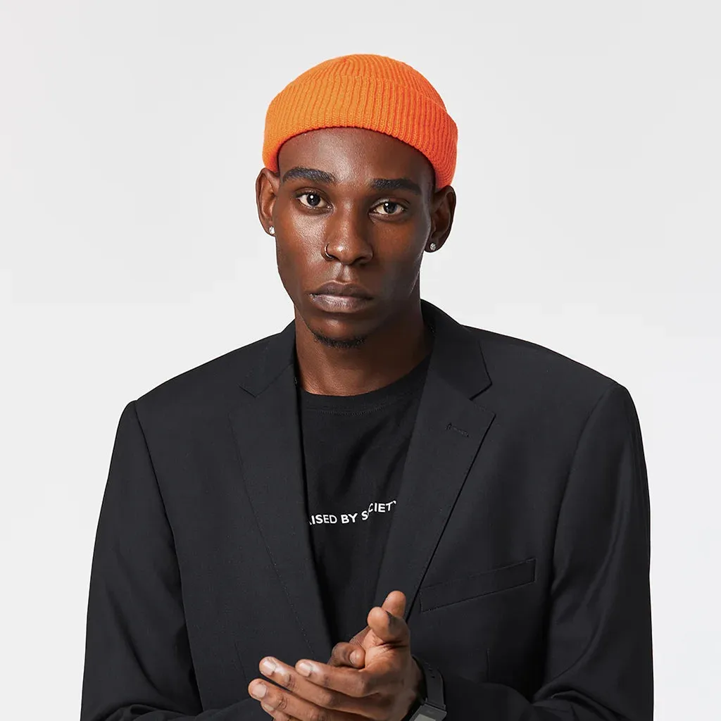 ORANGE FISHERMAN BEANIE sold by Raised by Society product image thumbnail 3