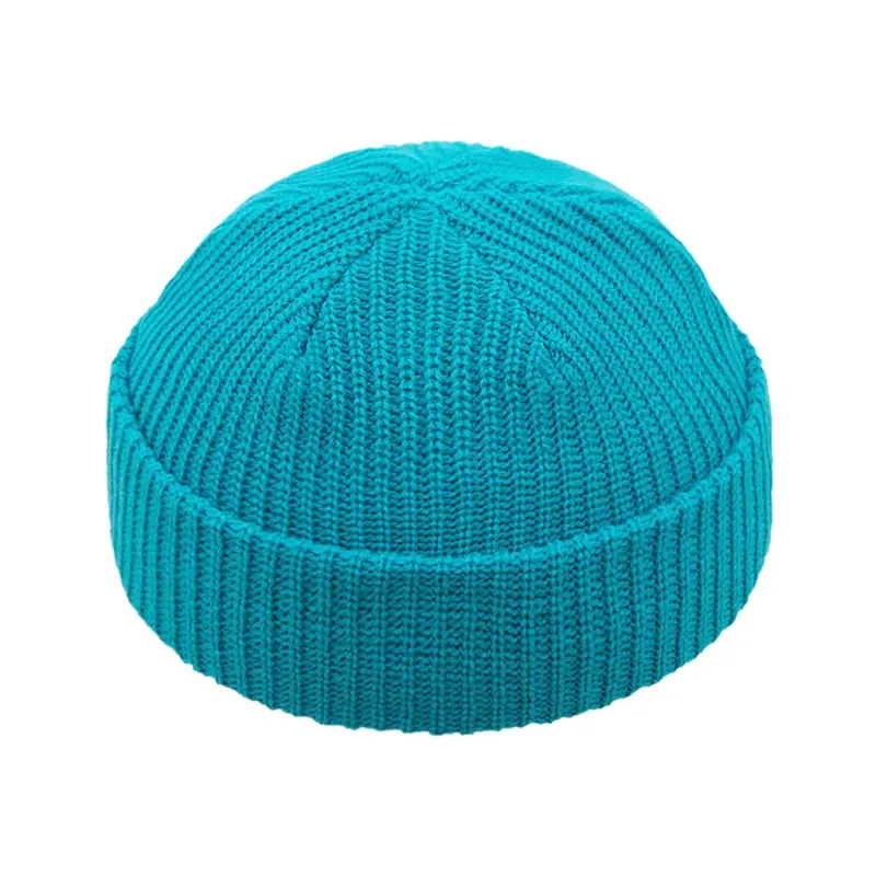 UNIVERSITY BLUE FISHERMAN BEANIE made by Raised by Society