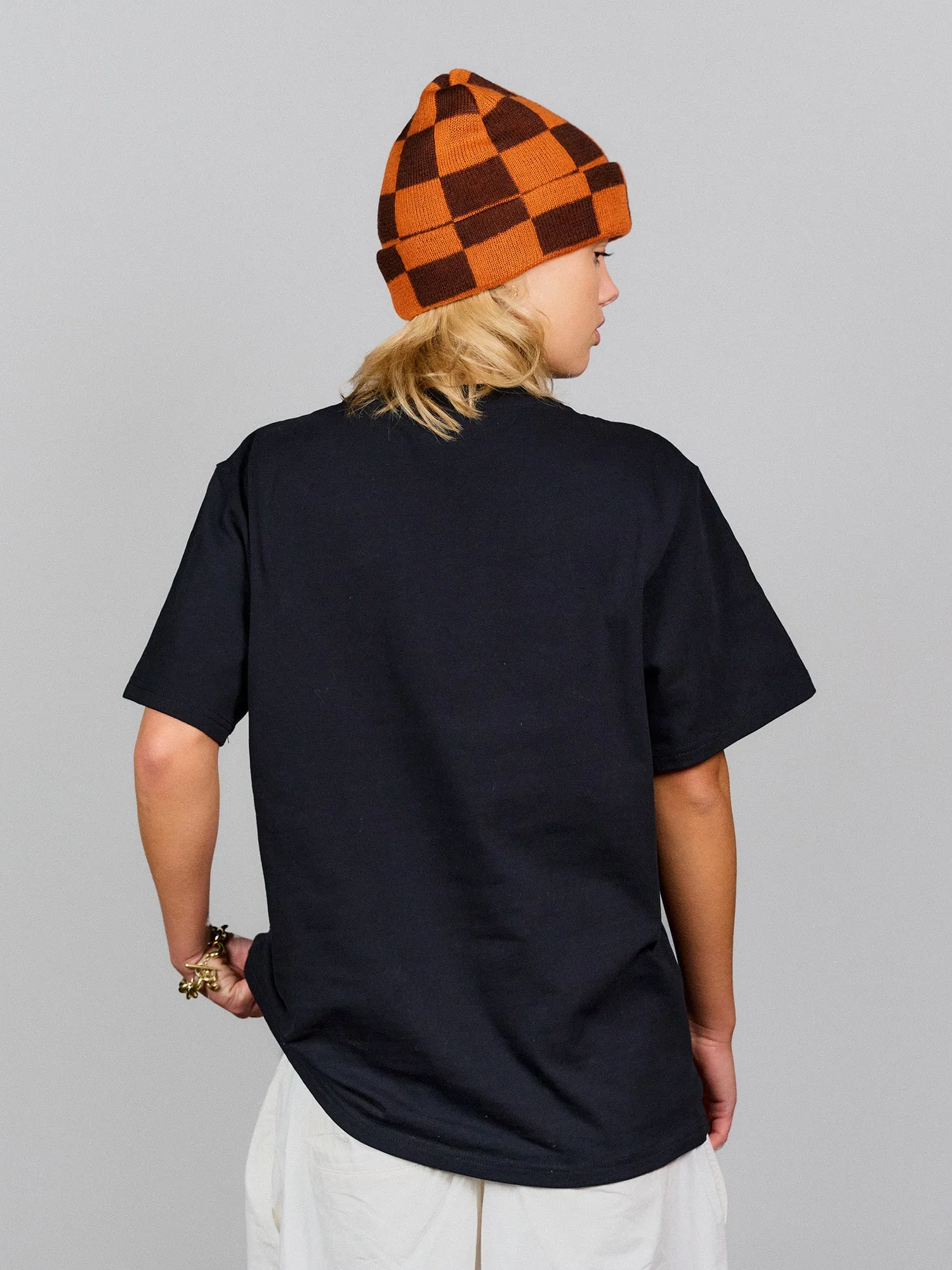 Mandy Boyfriend Tee ÖHOUSE X A.KJÆRBEDE - Black sold by A.kjaerbede product image thumbnail 5