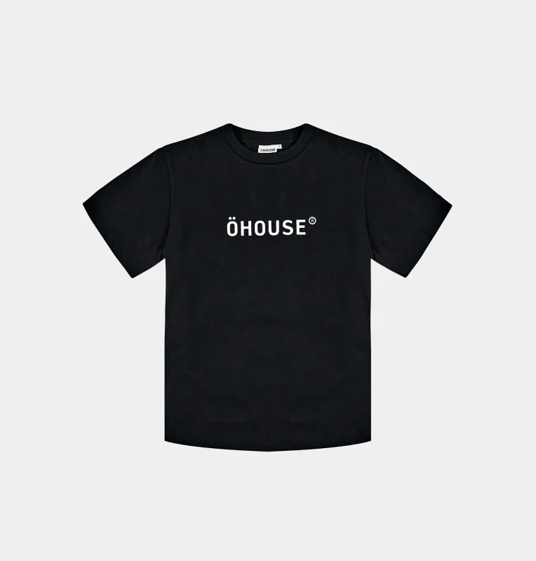 Mandy Boyfriend Tee ÖHOUSE X A.KJÆRBEDE - Black made by A.kjaerbede