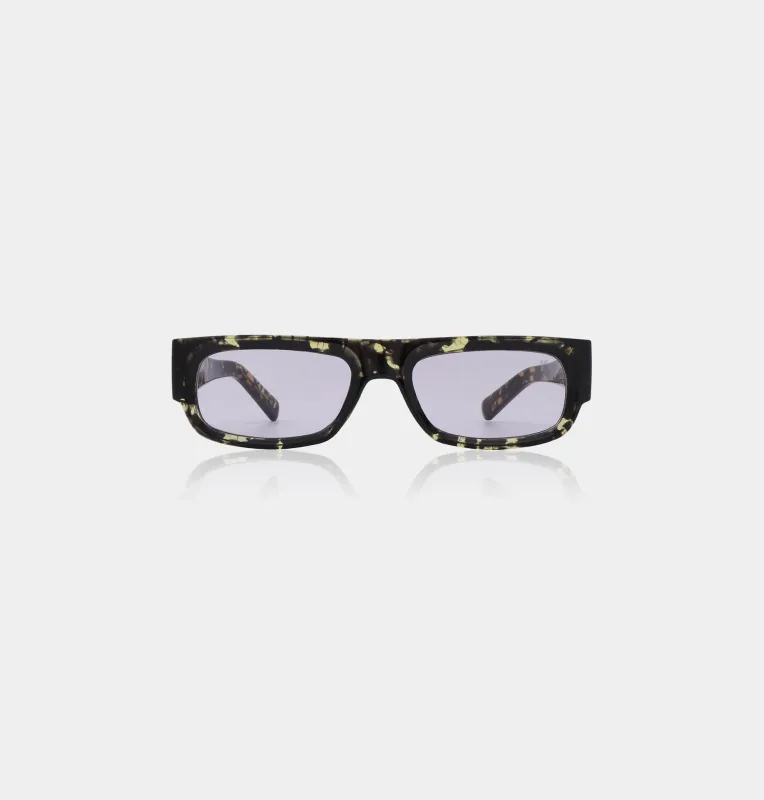 Jeans - Black / Yellow Tortoise made by A.kjaerbede