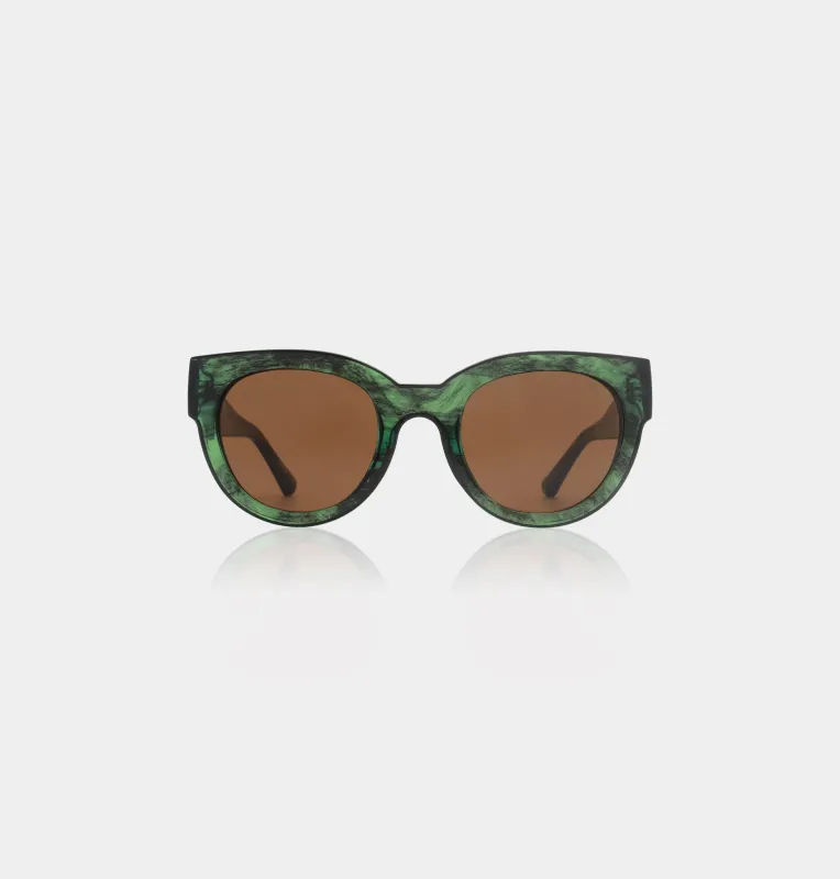 Lilly - Green Marble Transparent made by A.kjaerbede