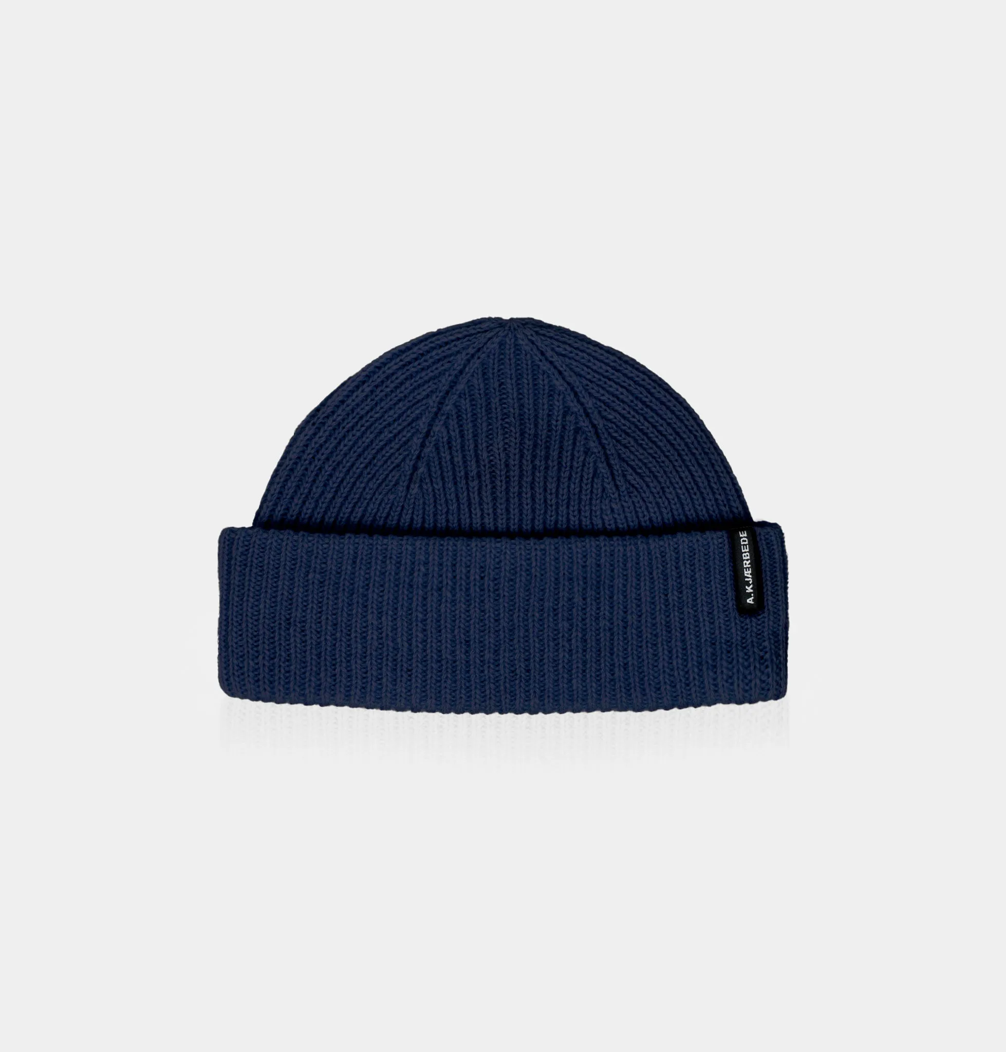 Logo Beanie - Navy sold by A.kjaerbede
