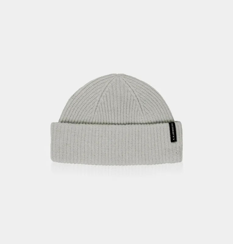 Logo Beanie - Grey made by A.kjaerbede