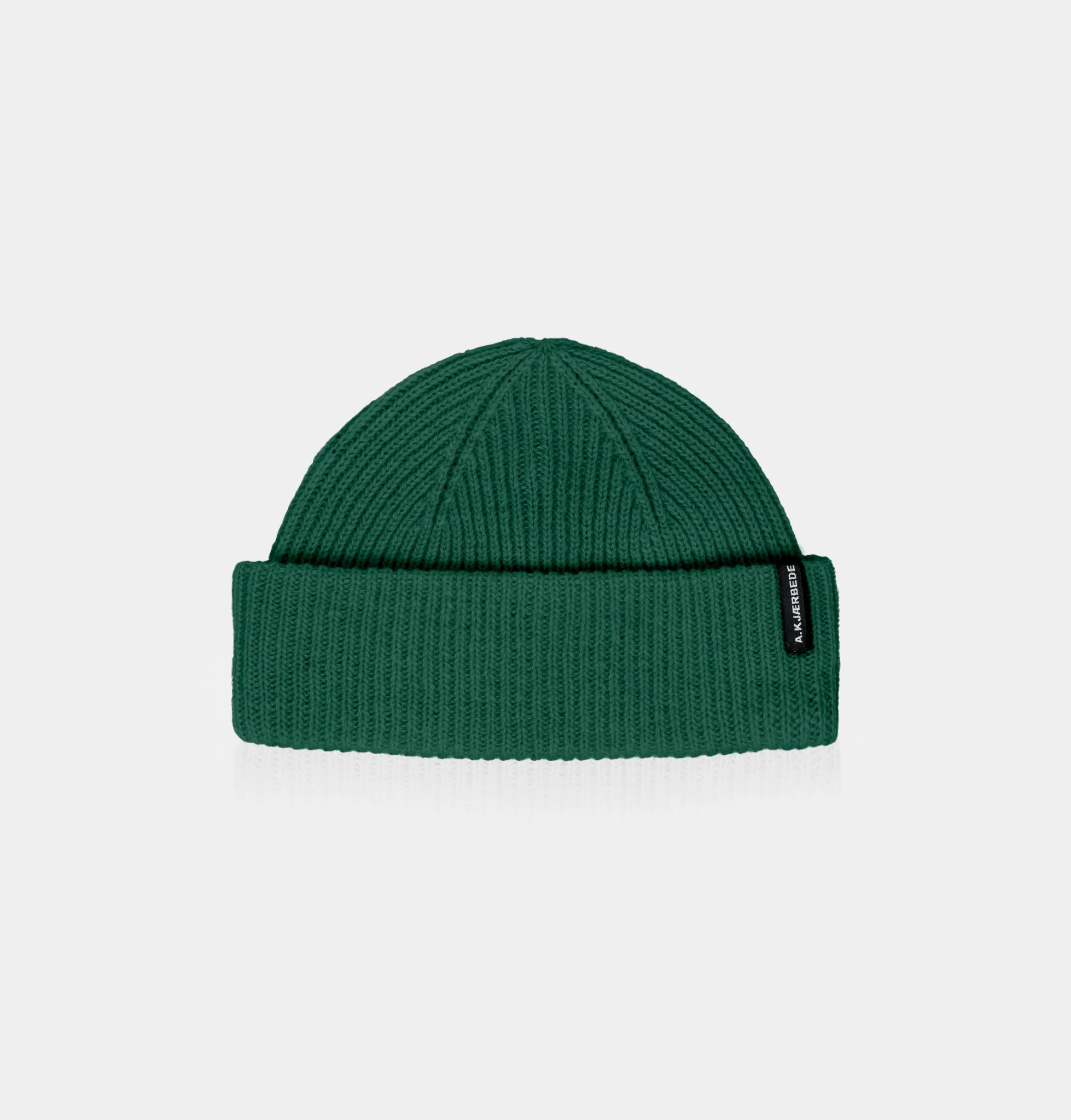 Logo Beanie - Moss Green sold by A.kjaerbede