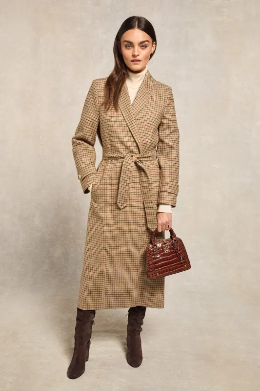 Wrap Coat (Charlton Tweed) made by Holland Cooper