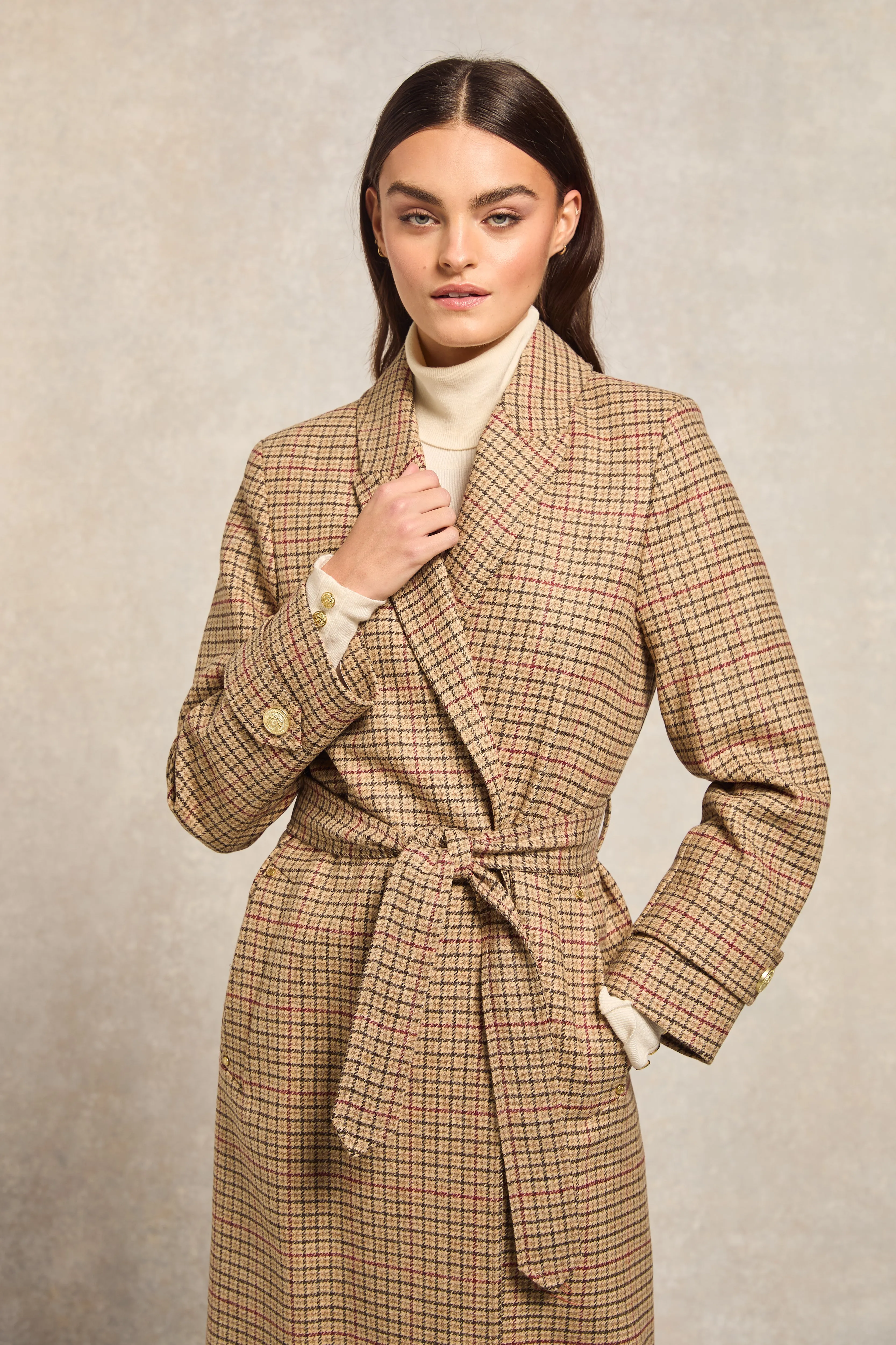 Wrap Coat (Charlton Tweed) sold by Holland Cooper product image thumbnail 2