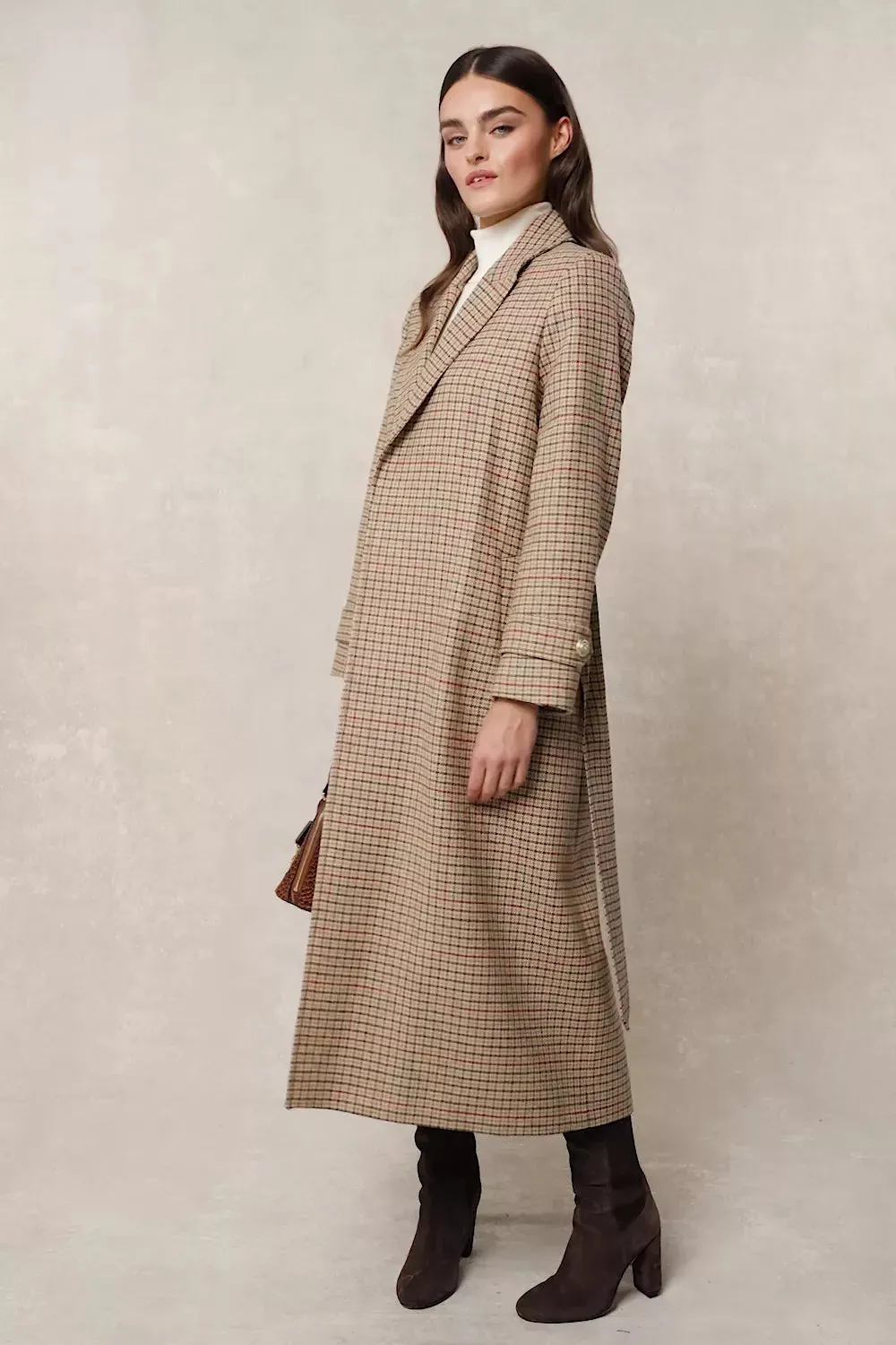 Wrap Coat (Charlton Tweed) sold by Holland Cooper product image thumbnail 5