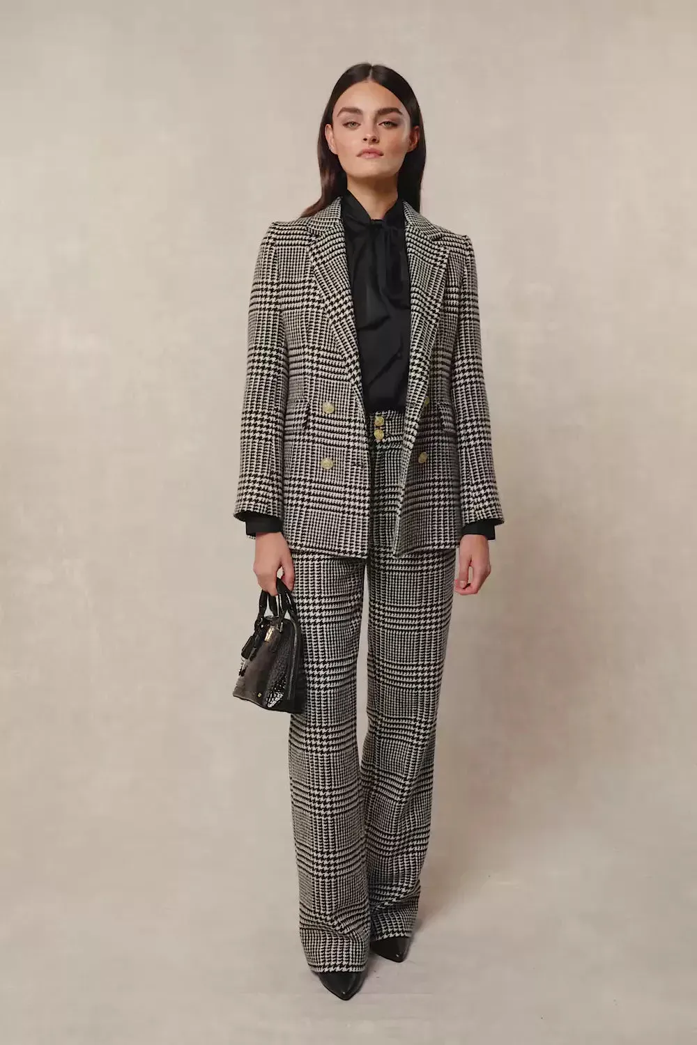 Double Breasted Blazer (Prince of Wales Mono) sold by Holland Cooper product image thumbnail 5