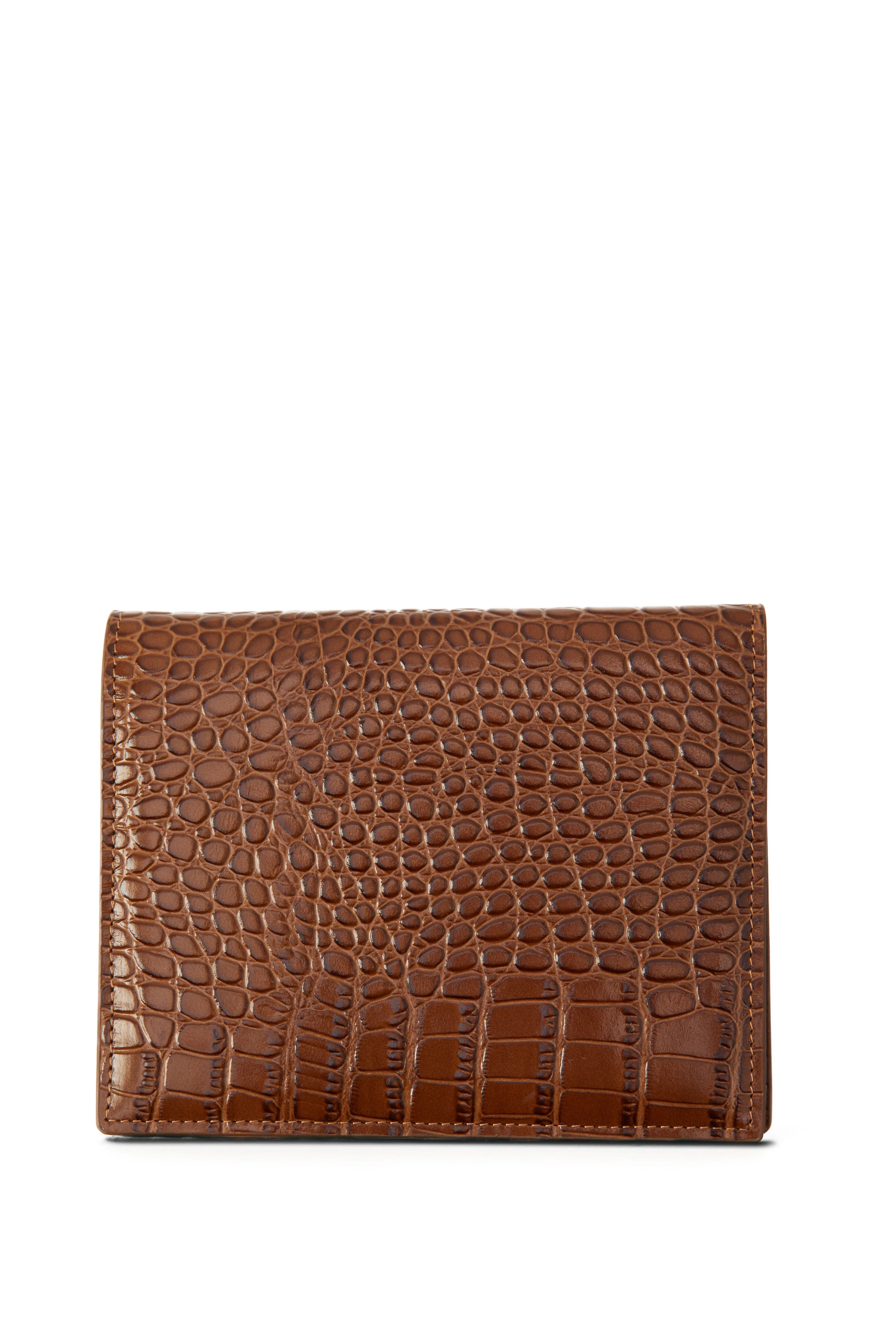 Chelsea Wallet (Tan Croc) sold by Holland Cooper product image thumbnail 2