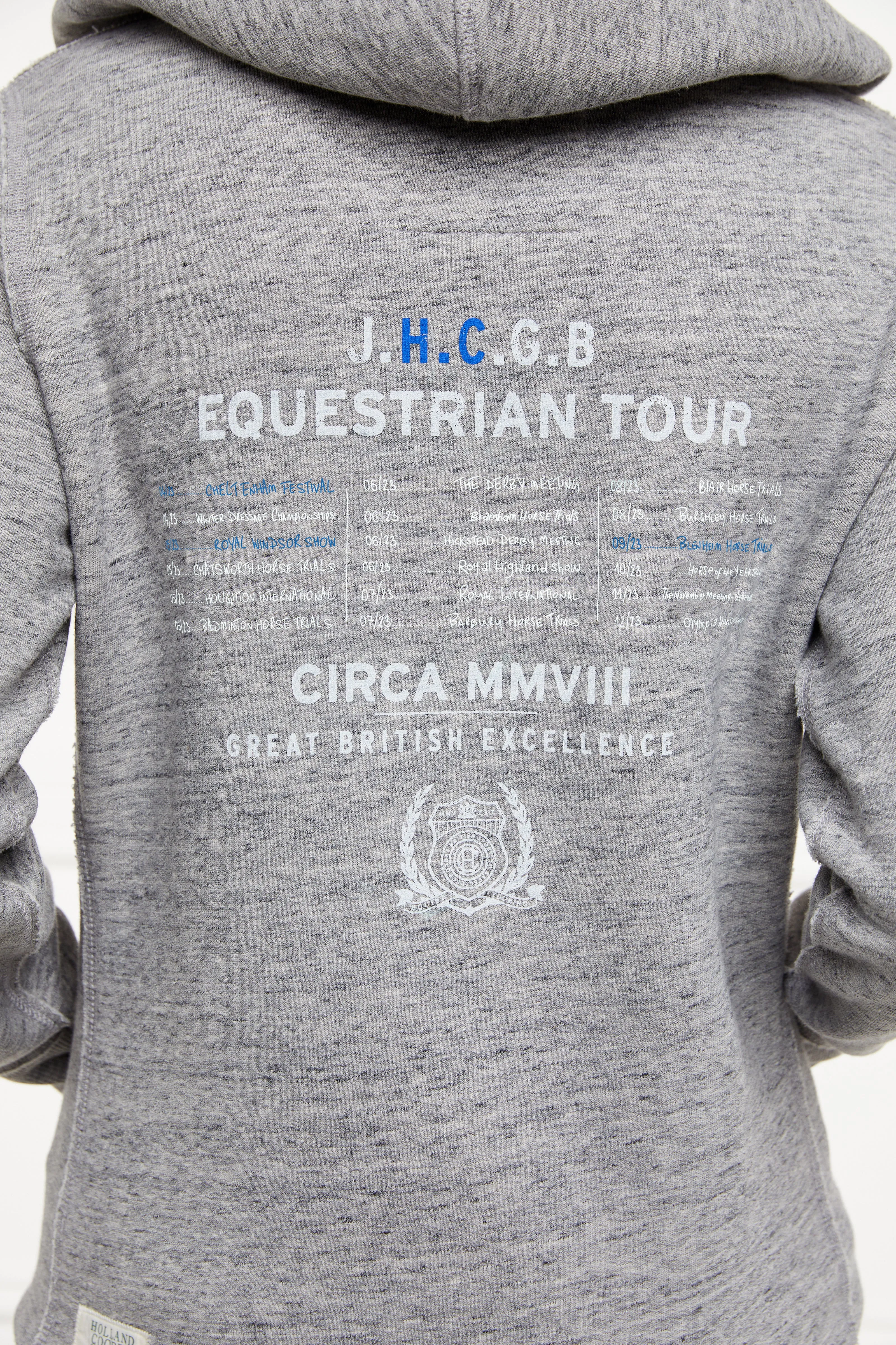 Events Hoodie (Grey Marl) sold by Holland Cooper product image thumbnail 2