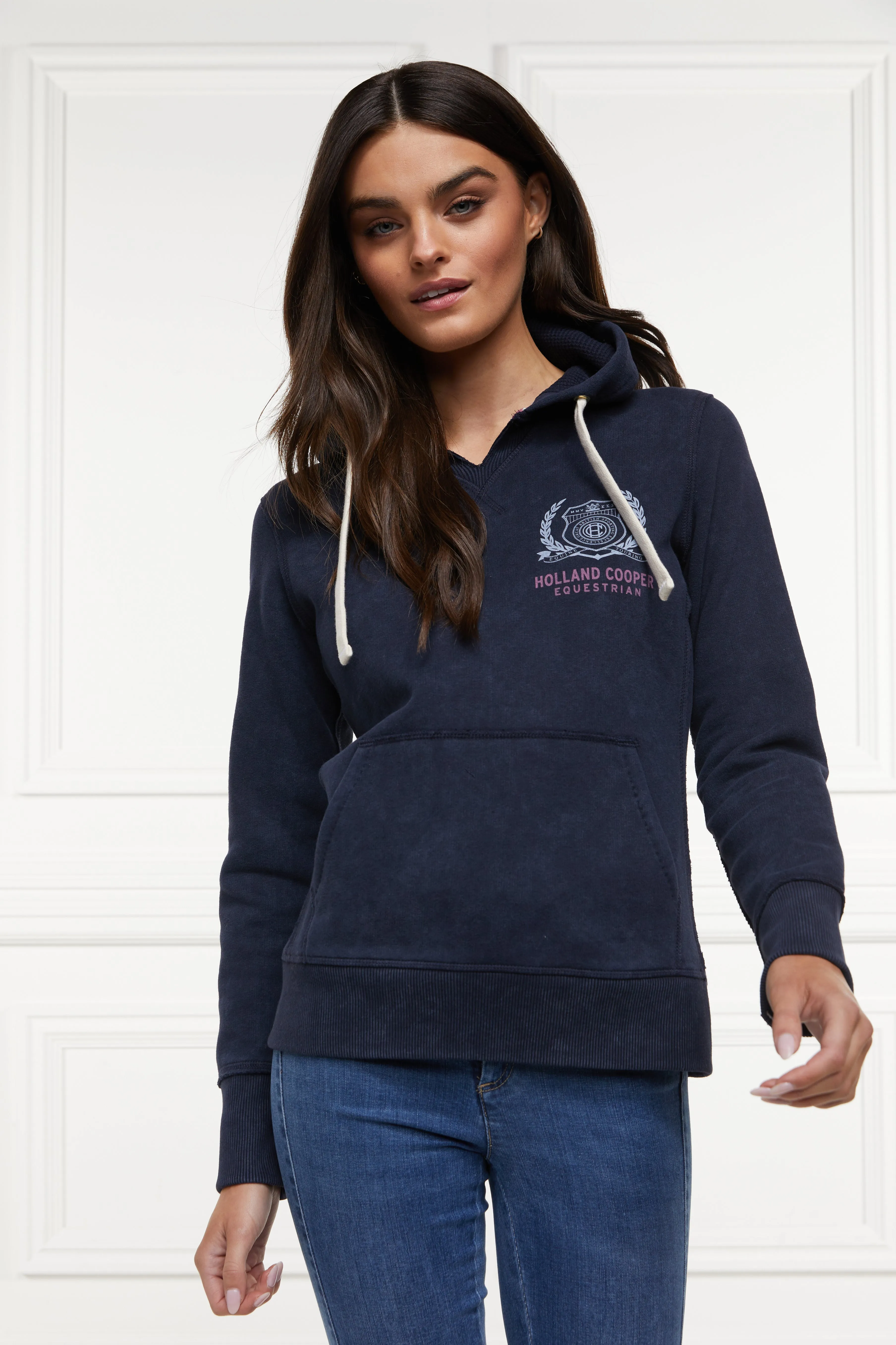 Events Hoodie (Ink Navy) sold by Holland Cooper