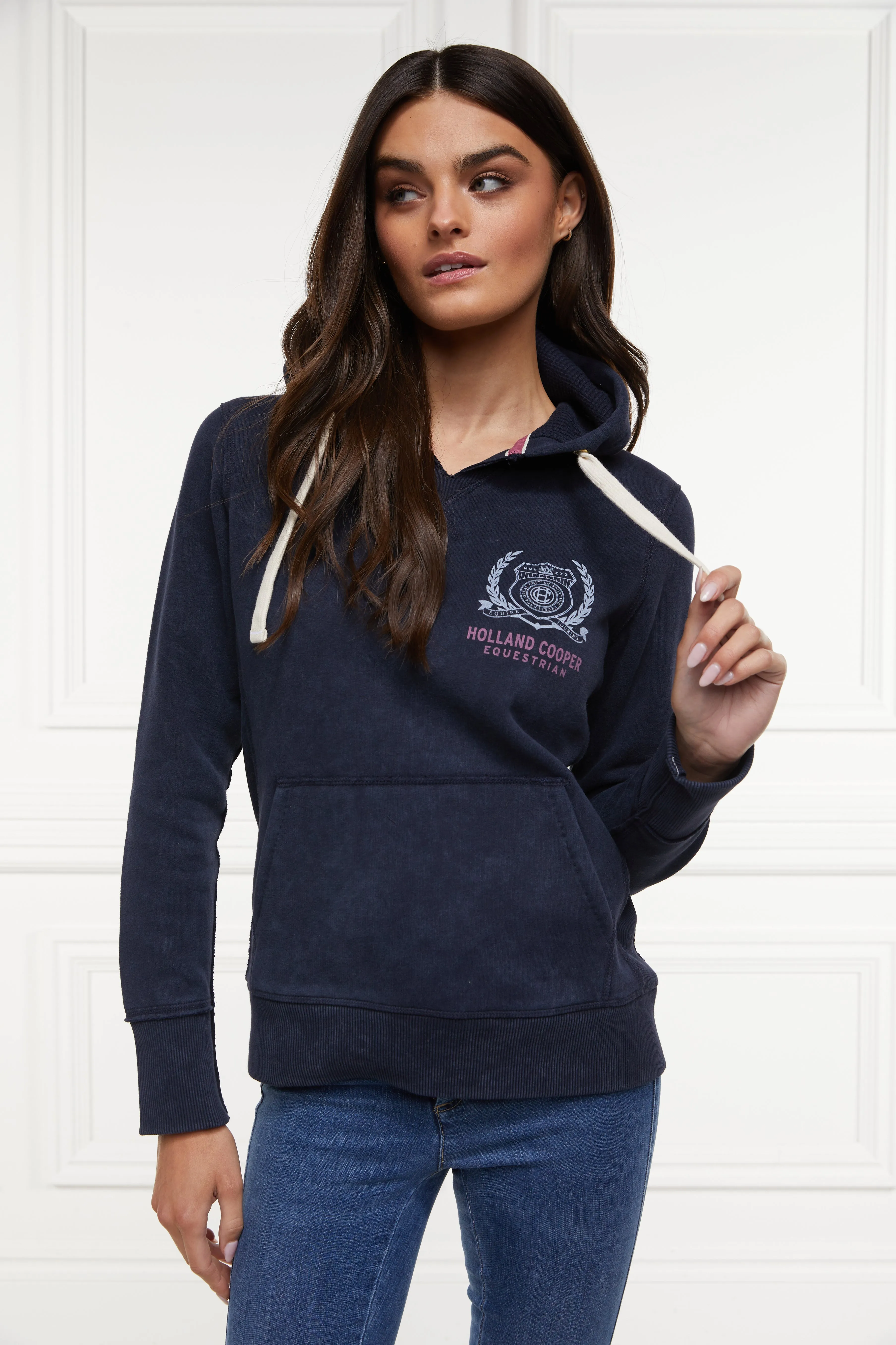 Events Hoodie (Ink Navy) sold by Holland Cooper product image thumbnail 3