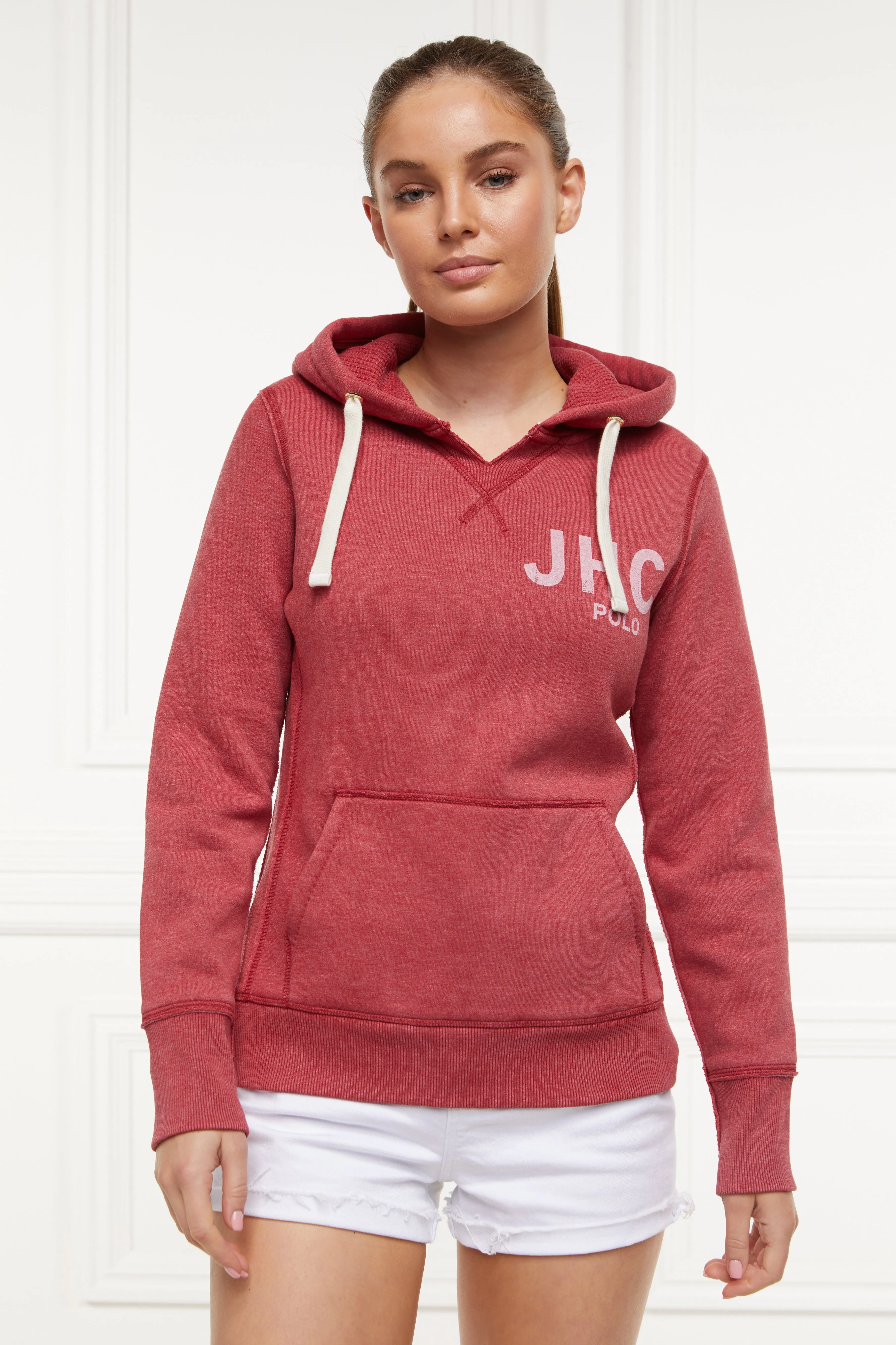 Polo Hoodie (Varsity Red) sold by Holland Cooper product image thumbnail 5