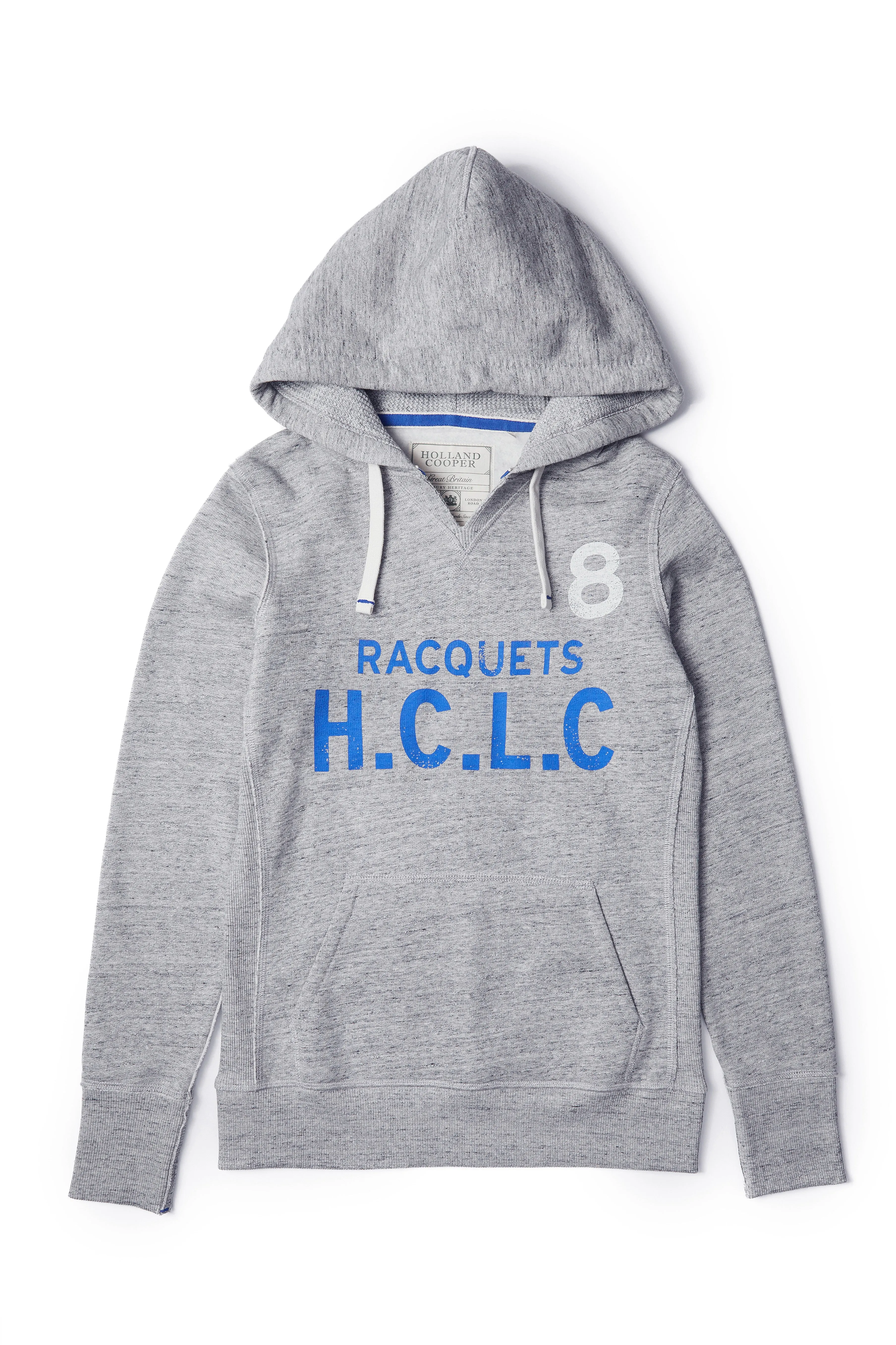 Racquets Hoodie (Grit Marl) sold by Holland Cooper product image thumbnail 4