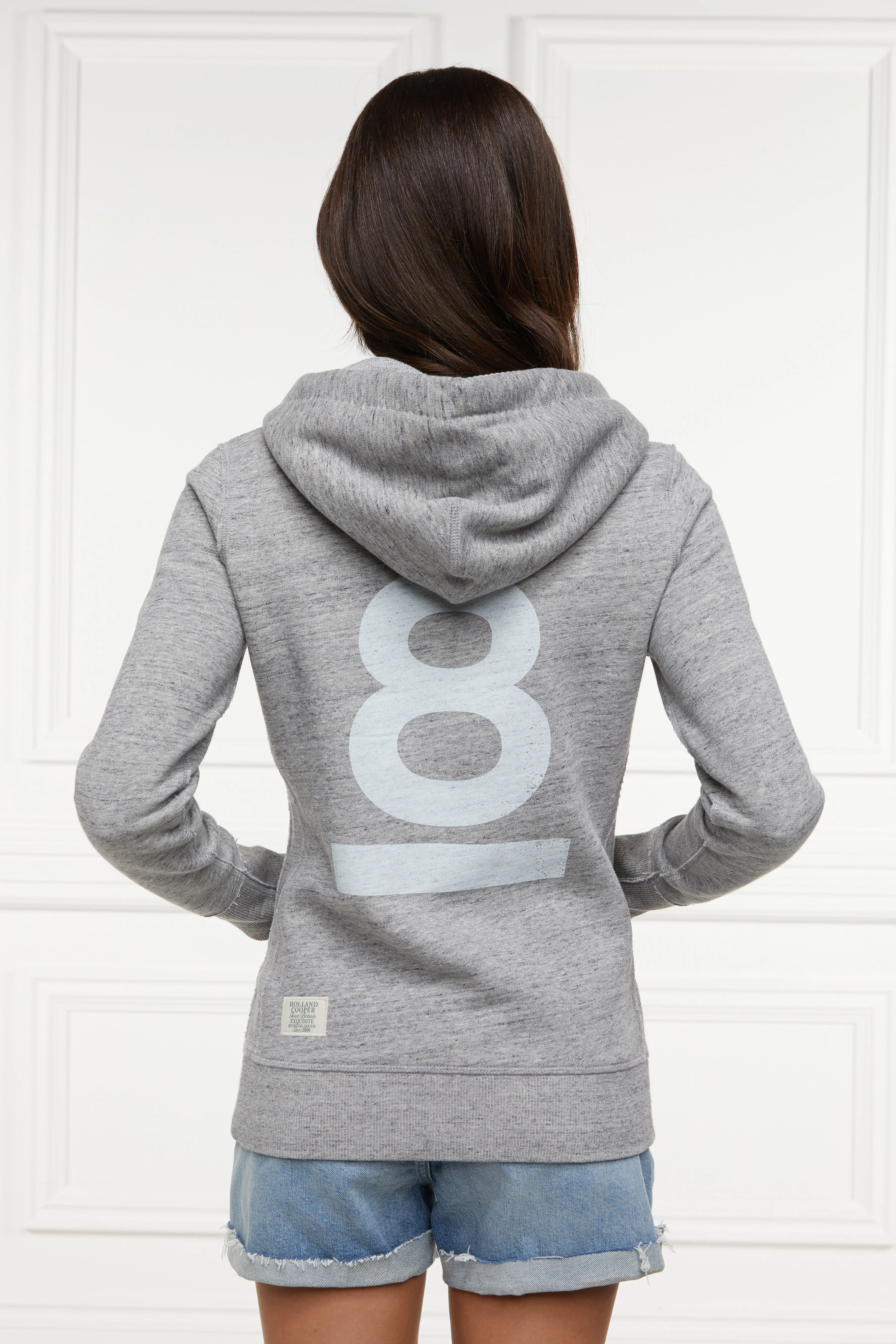 Racquets Hoodie (Grit Marl) sold by Holland Cooper product image thumbnail 2