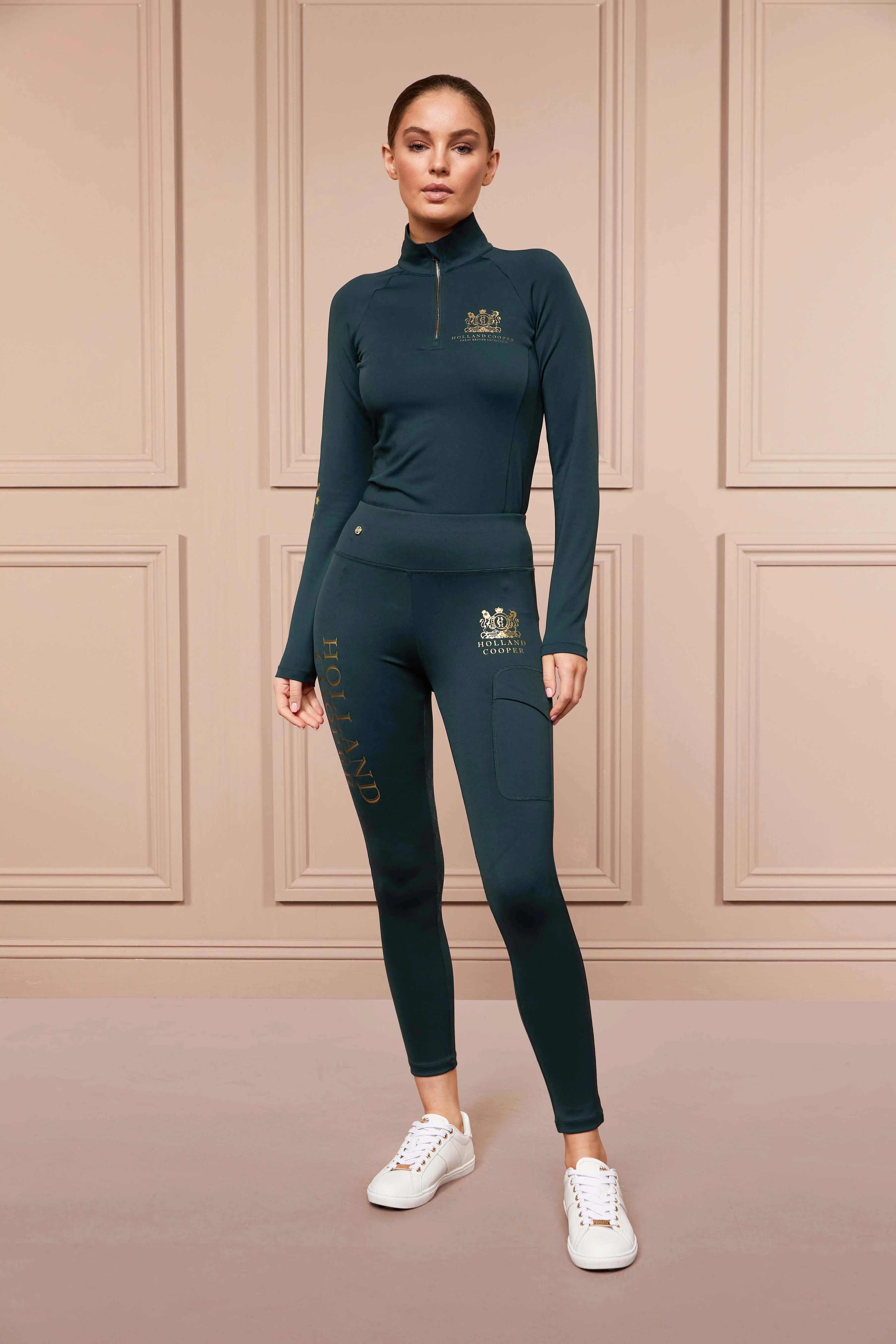 Sport Legging (Petrol) sold by Holland Cooper