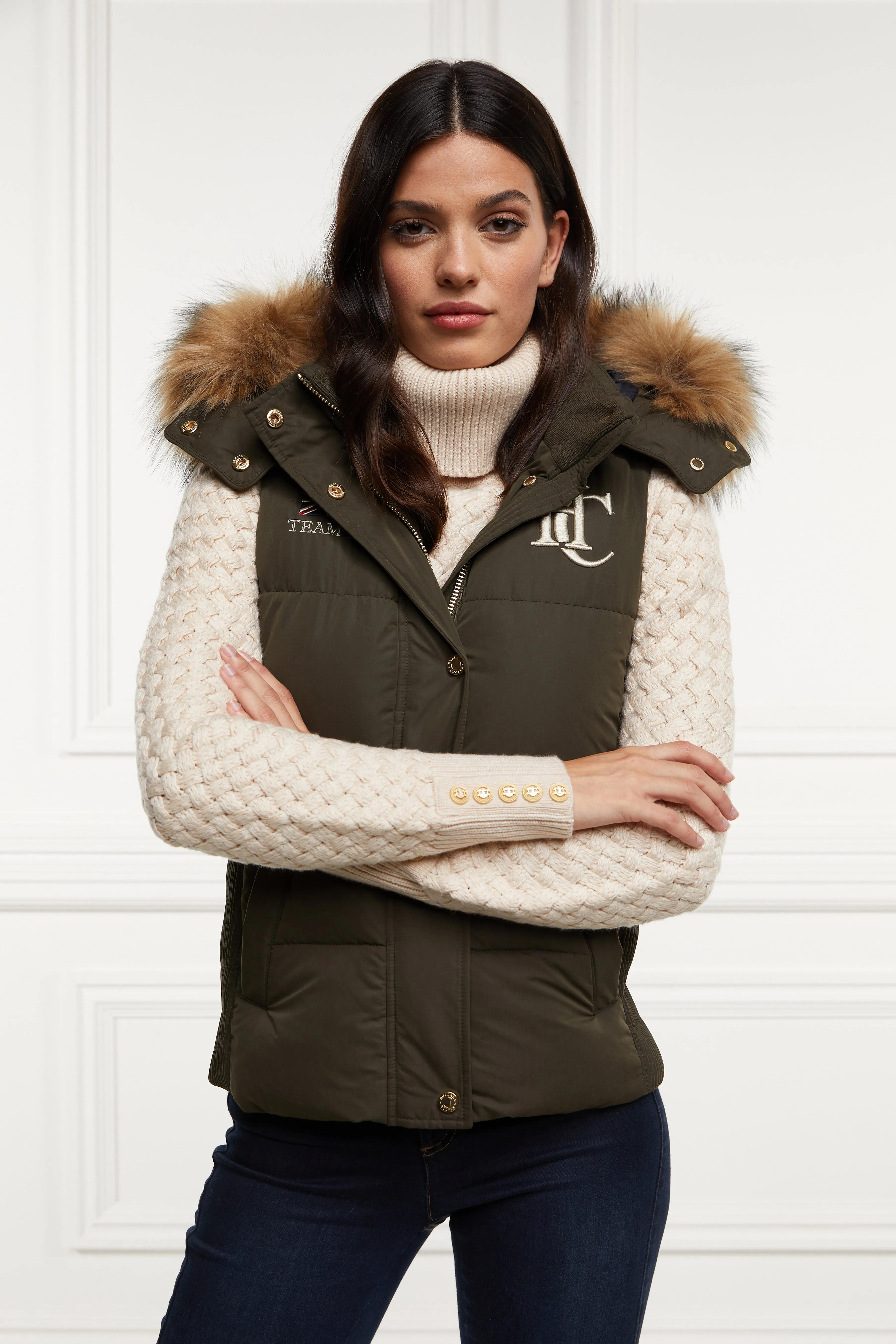 Team Gilet (Khaki) sold by Holland Cooper product image thumbnail 3