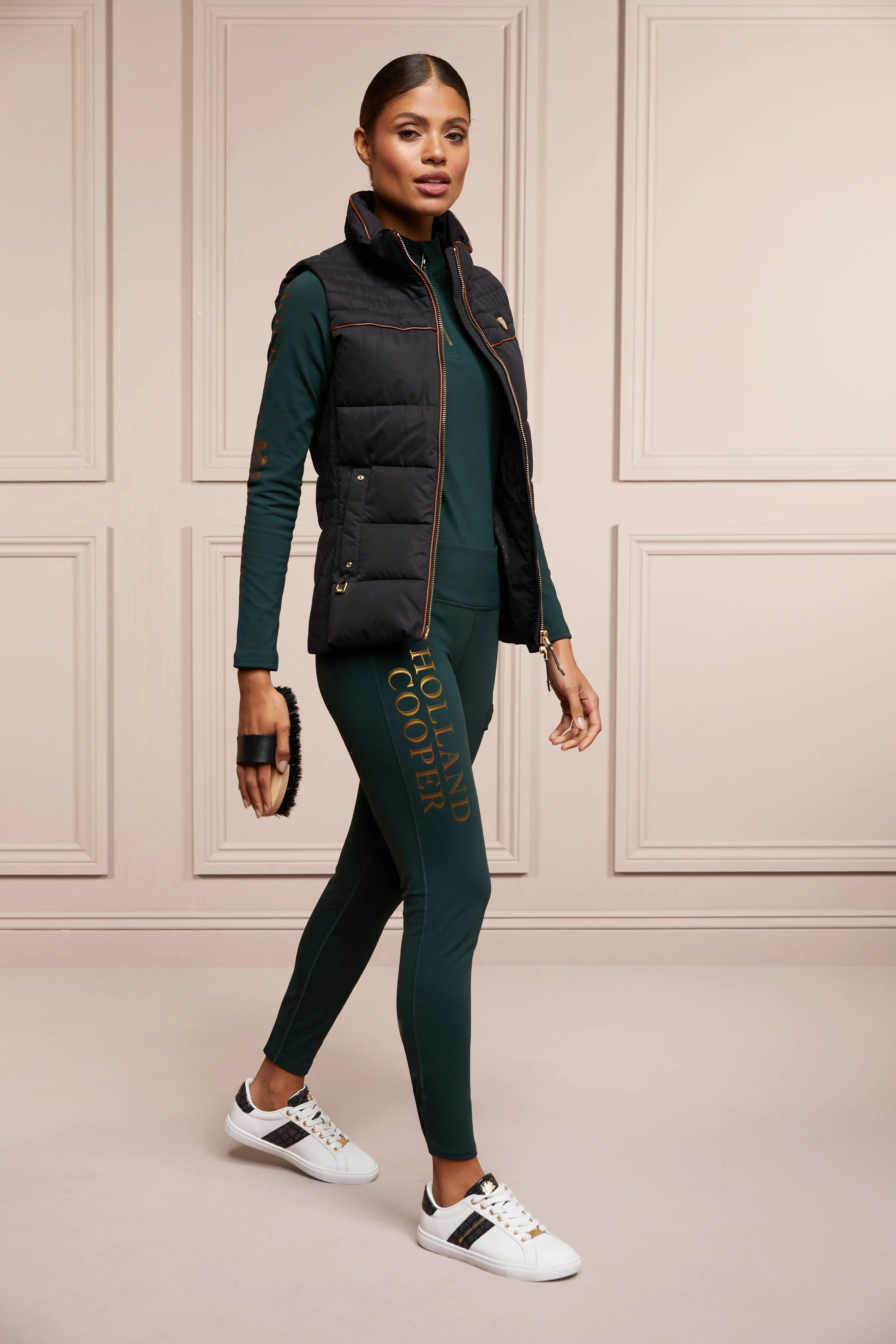 Halcot Thermal Legging (Petrol) sold by Holland Cooper product image thumbnail 3