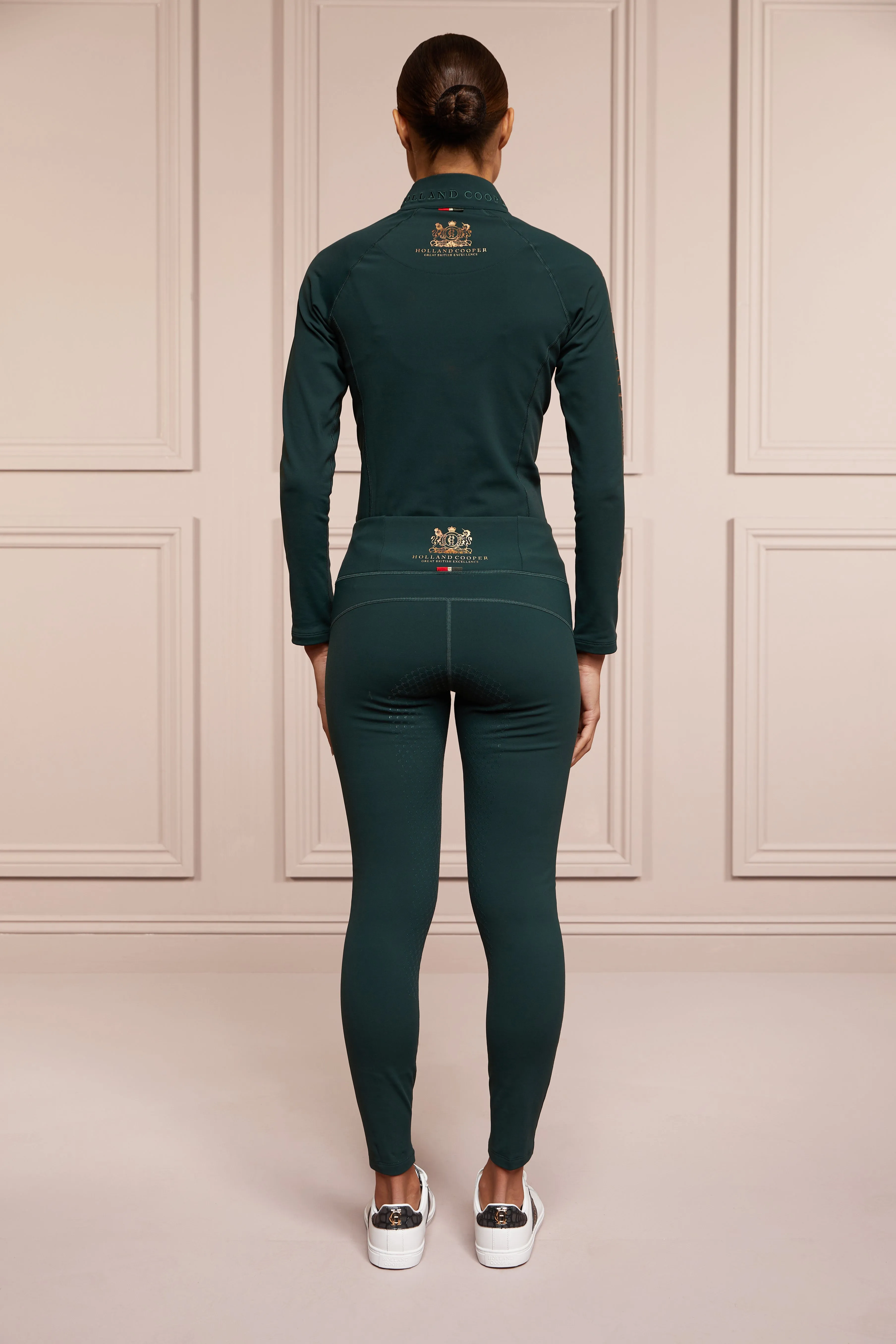 Halcot Thermal Legging (Petrol) sold by Holland Cooper product image thumbnail 5