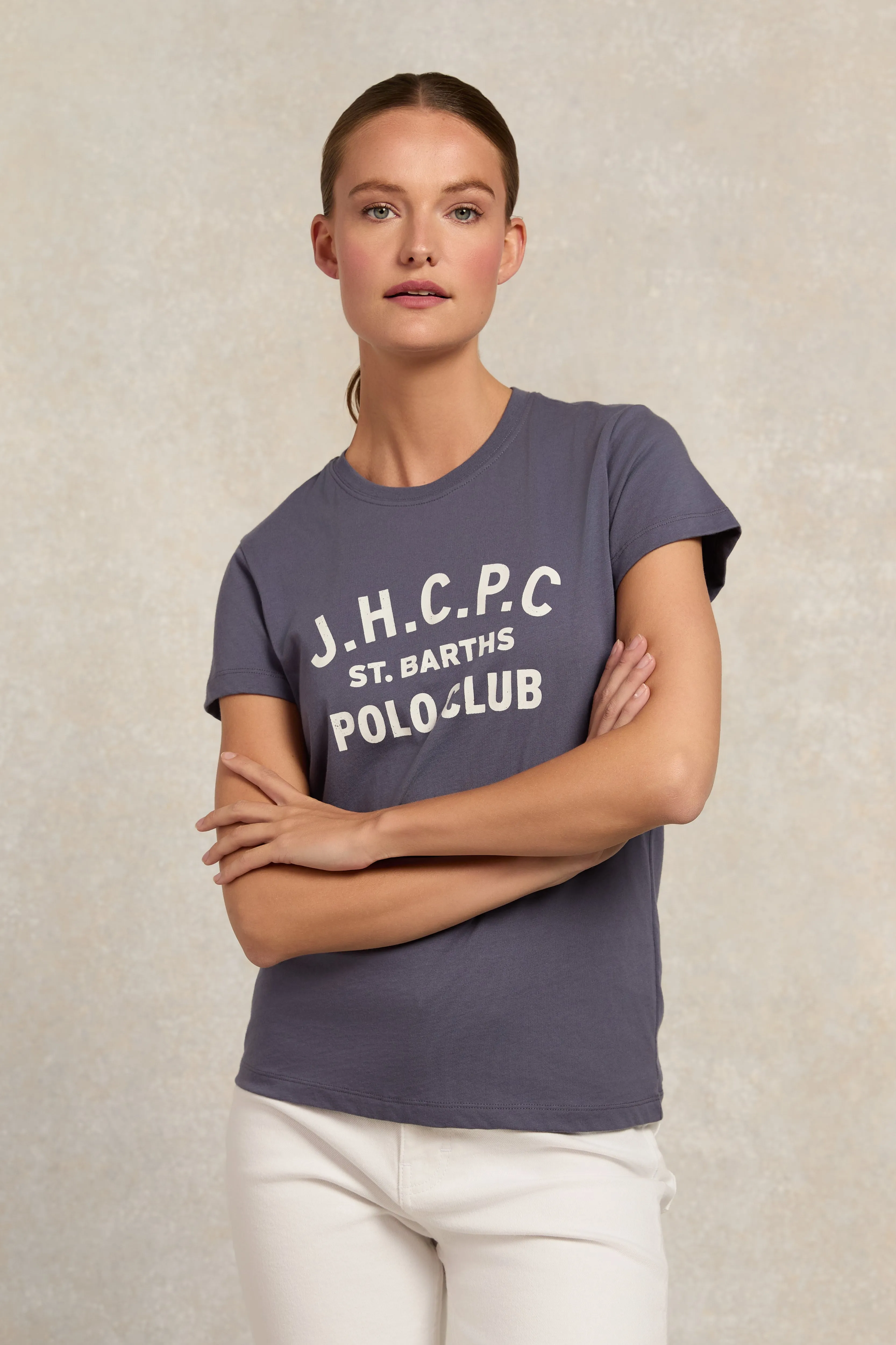 St. Barths Polo Club Tee (Yale Blue) sold by Holland Cooper product image thumbnail 2