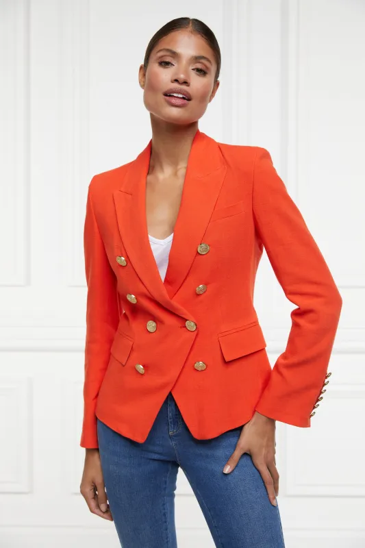 Knightsbridge Blazer (Neroli Linen) made by Holland Cooper