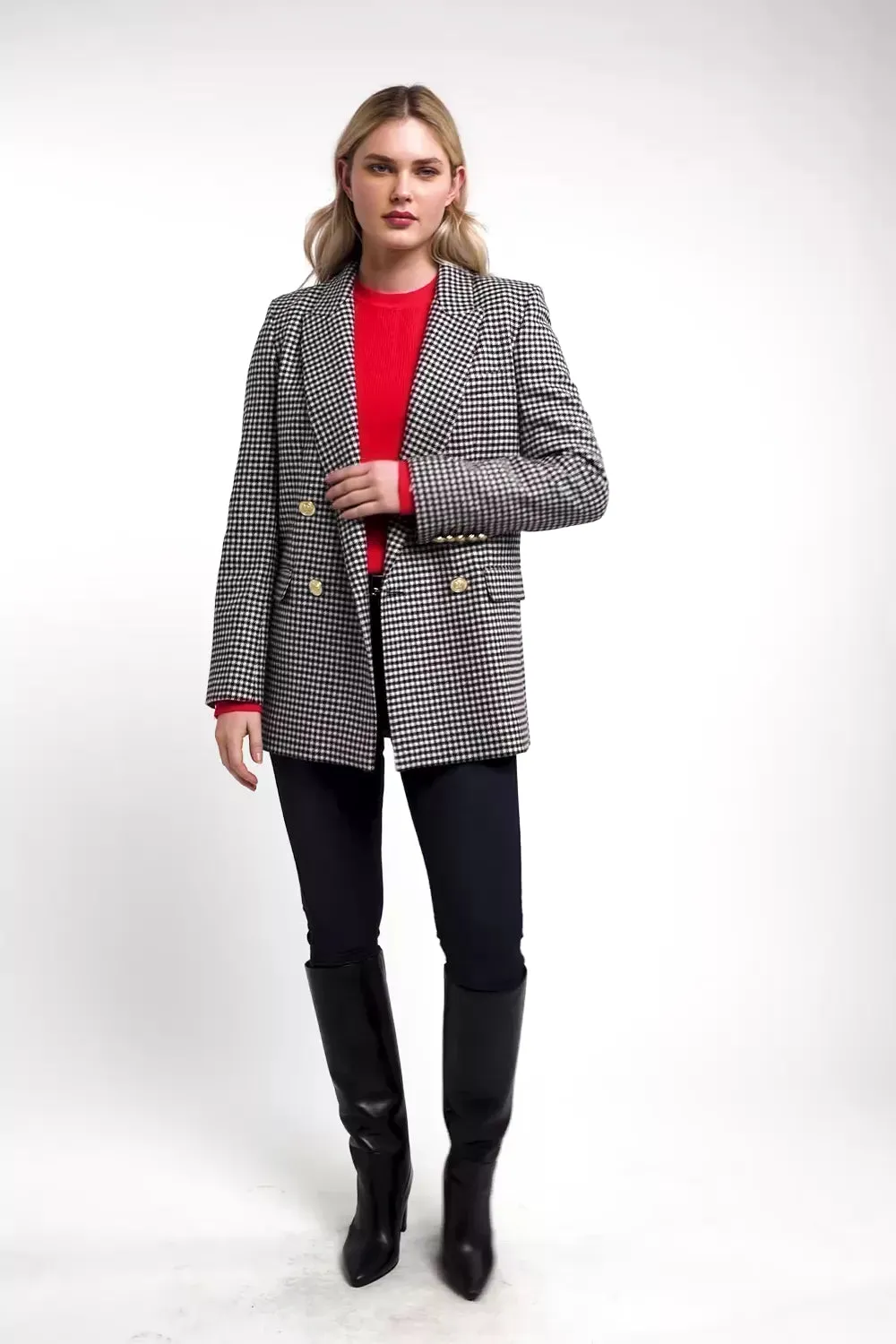 Naomi Crew Neck Knit (Hot Coral) sold by Holland Cooper product image thumbnail 5