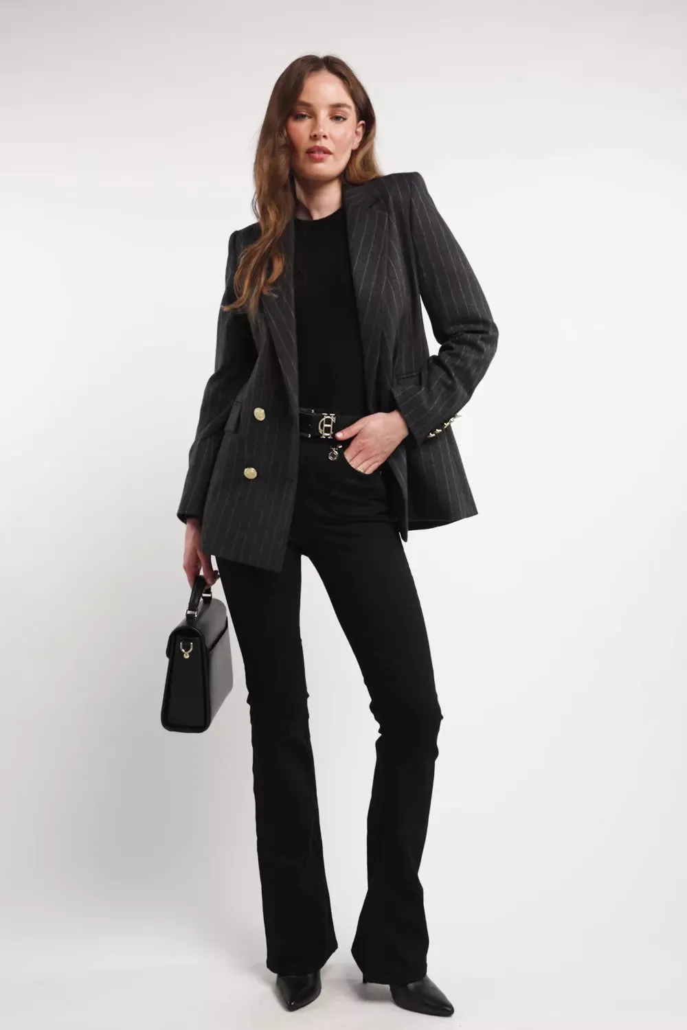 Amy Crew Neck Knit (Black) sold by Holland Cooper product image thumbnail 5