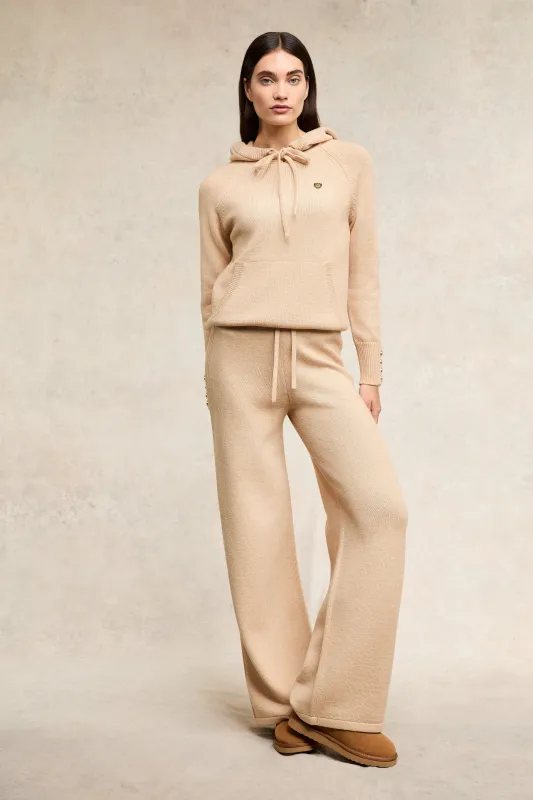 Verbier Wide Leg Pant (Light Camel) sold by Holland Cooper