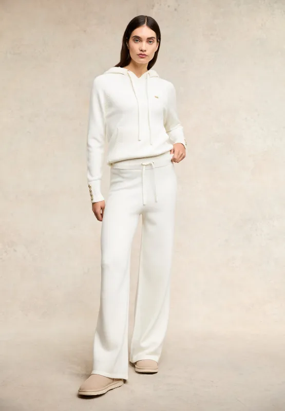 Verbier Wide Leg Pant (Natural) sold by Holland Cooper