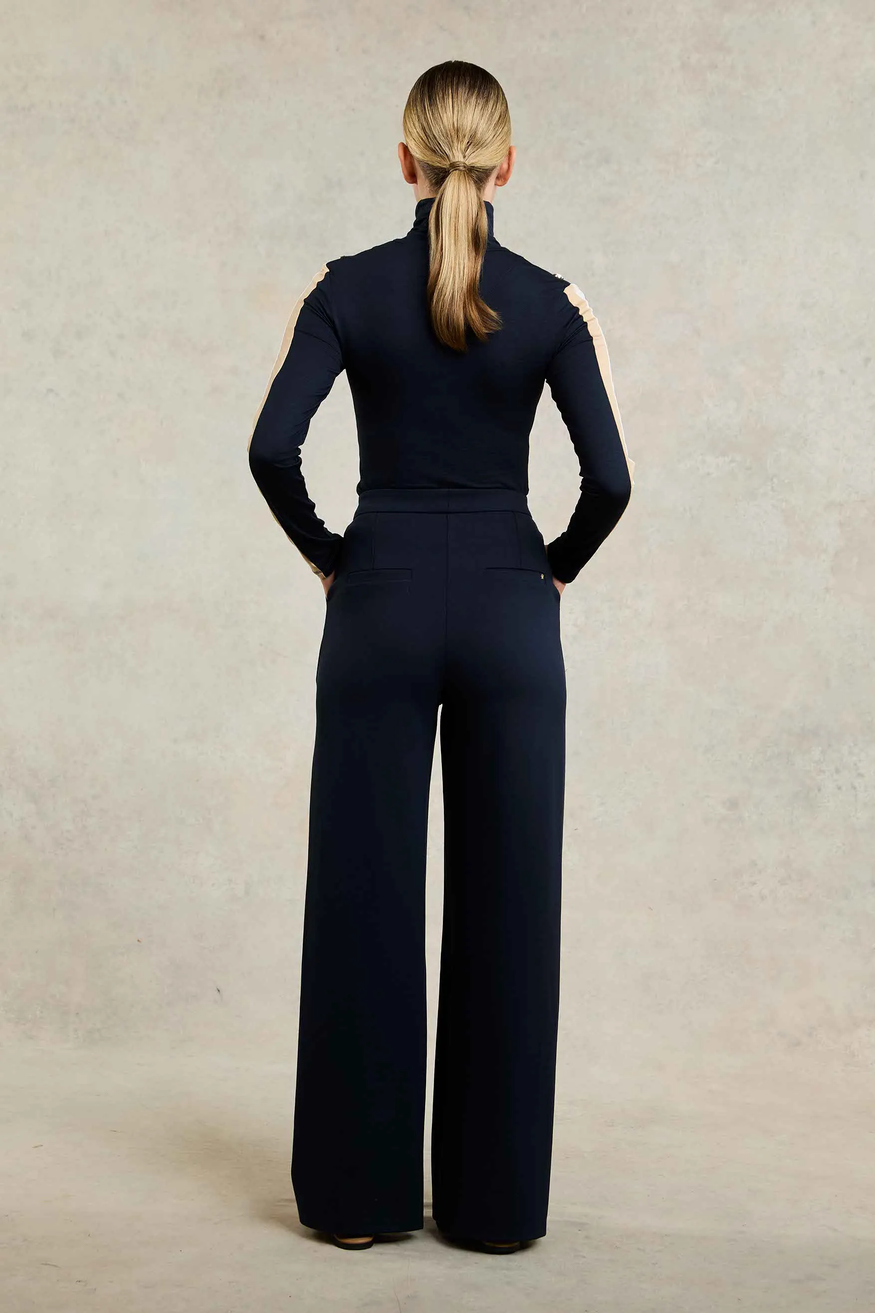 Wide Leg Pant (Navy Navy) sold by Holland Cooper product image thumbnail 3