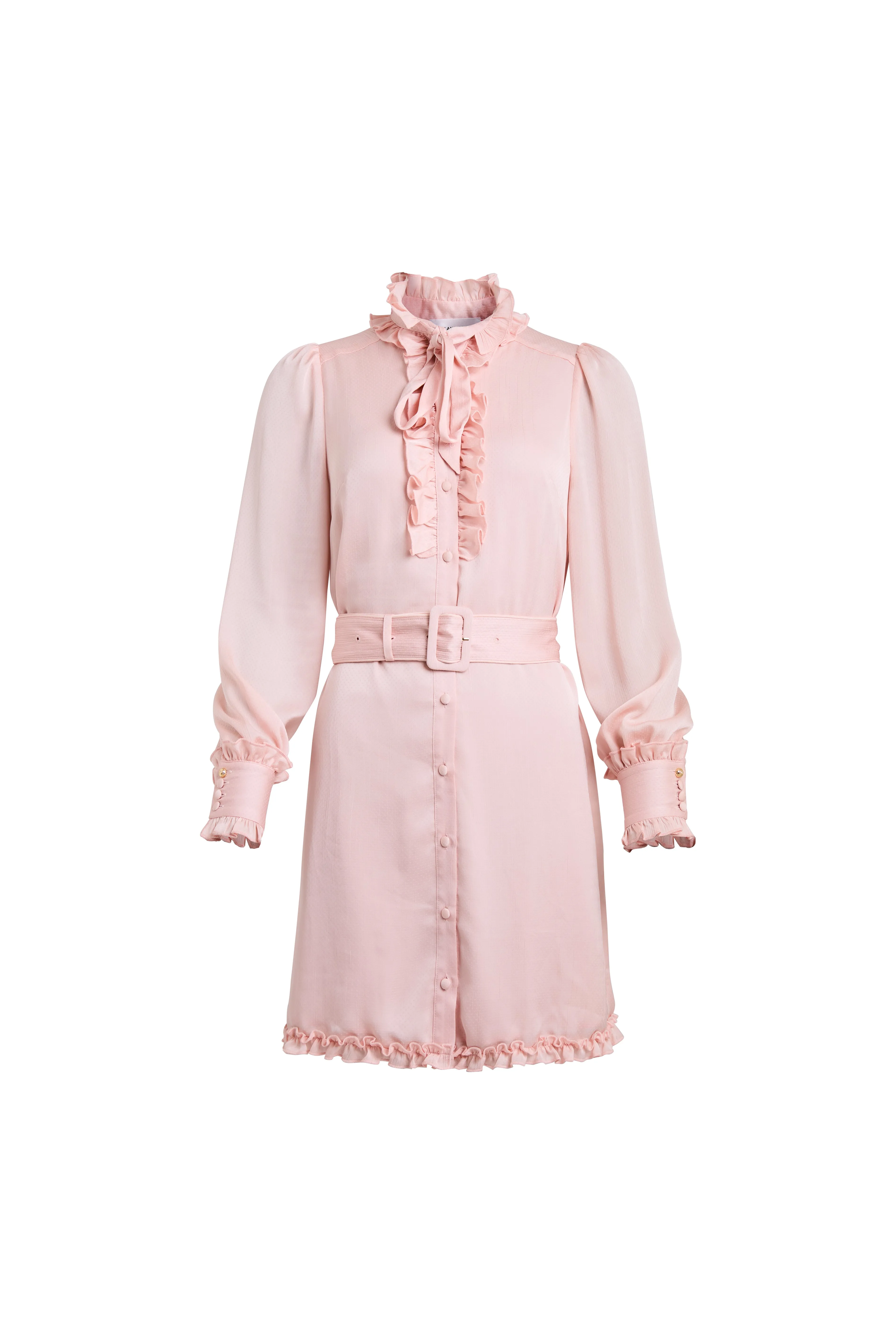 Rebecca Ruffle Dress (Blush) sold by Holland Cooper product image thumbnail 4