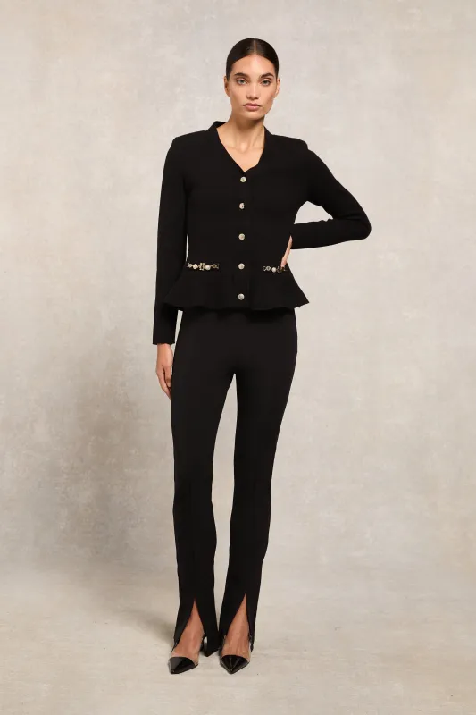 Contour Flared Trouser (Black) made by Holland Cooper