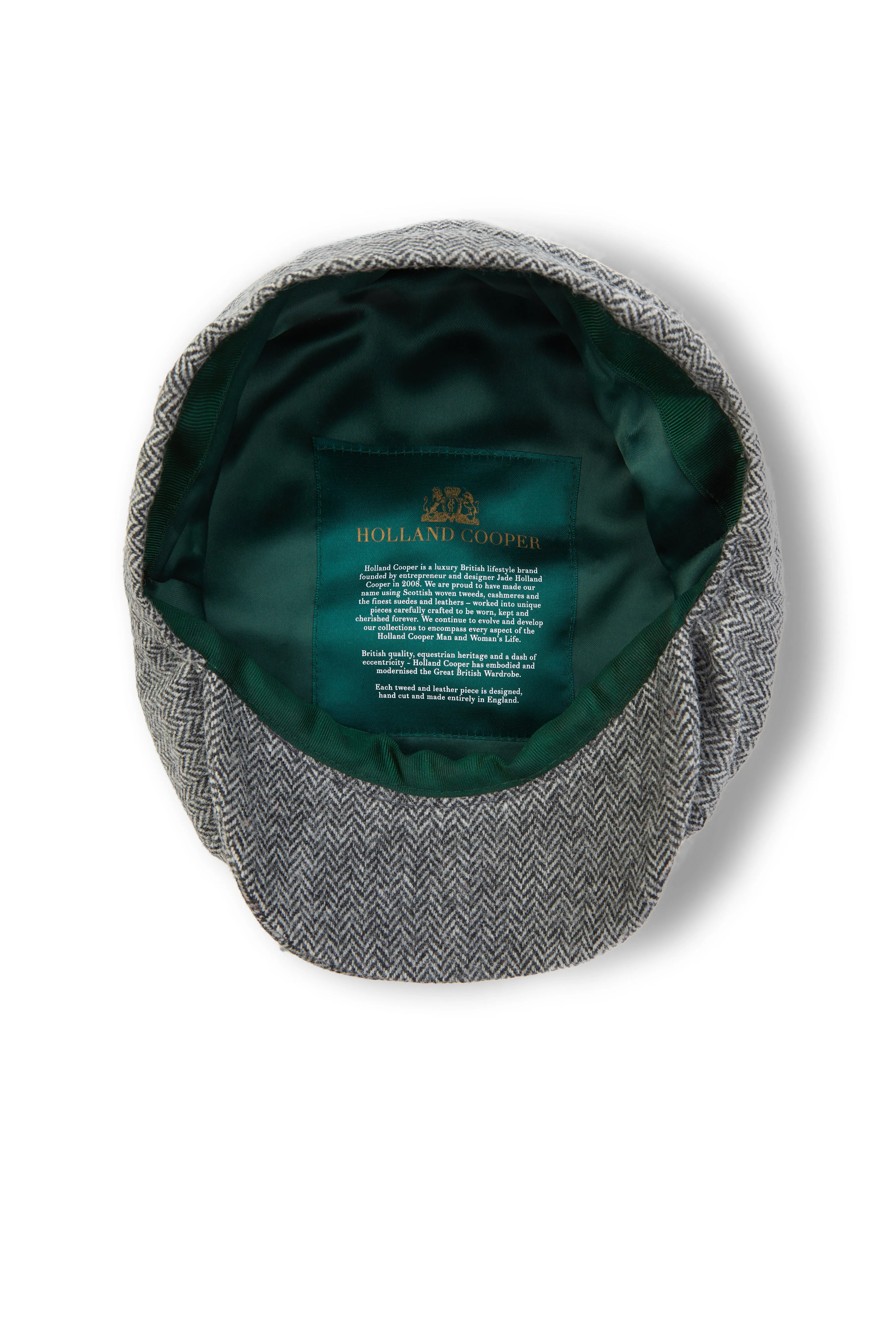Baker Boy Cap (Herringbone Wax) sold by Holland Cooper product image thumbnail 4