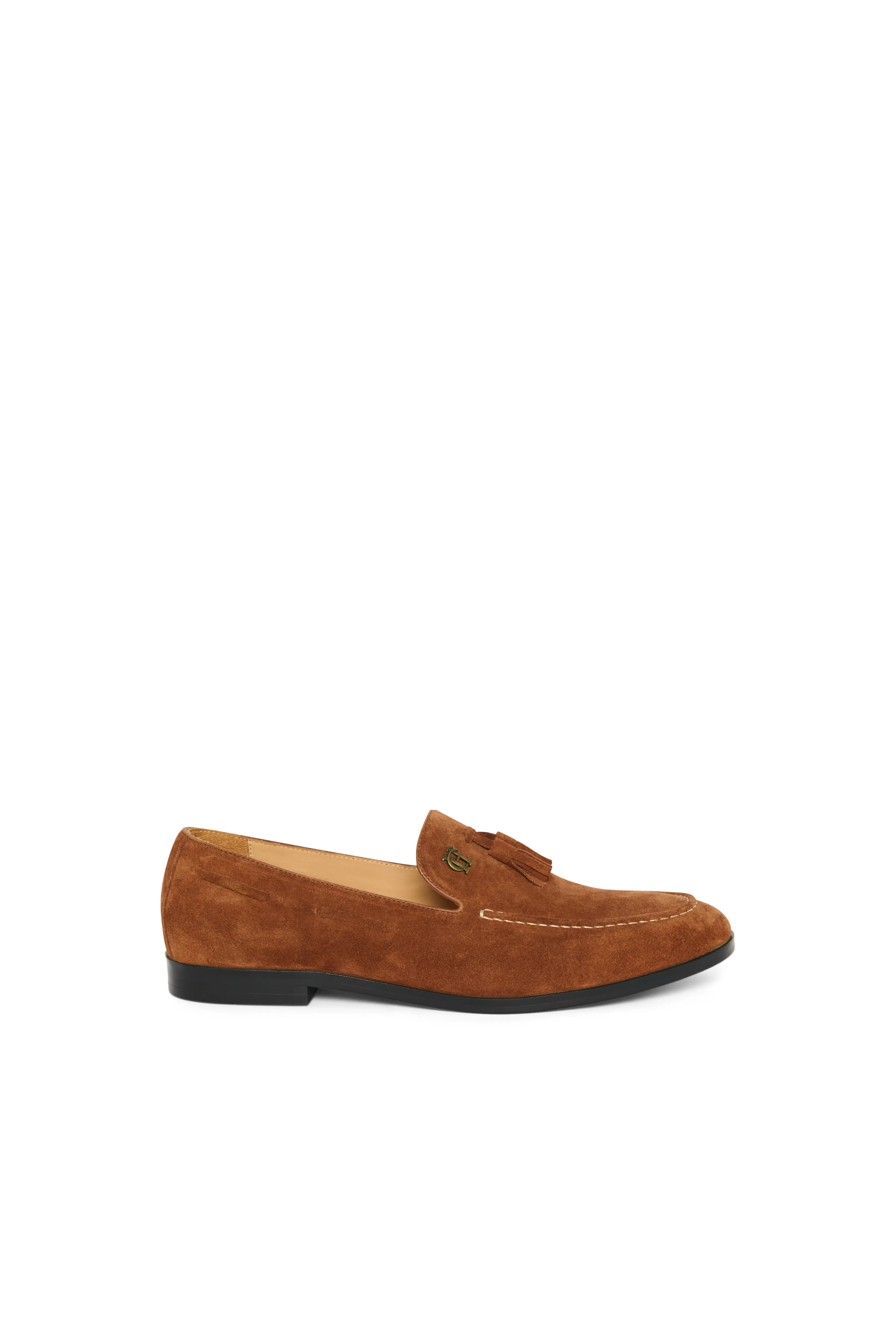 Men's Suede Tassel Loafer (Cognac) sold by Holland Cooper