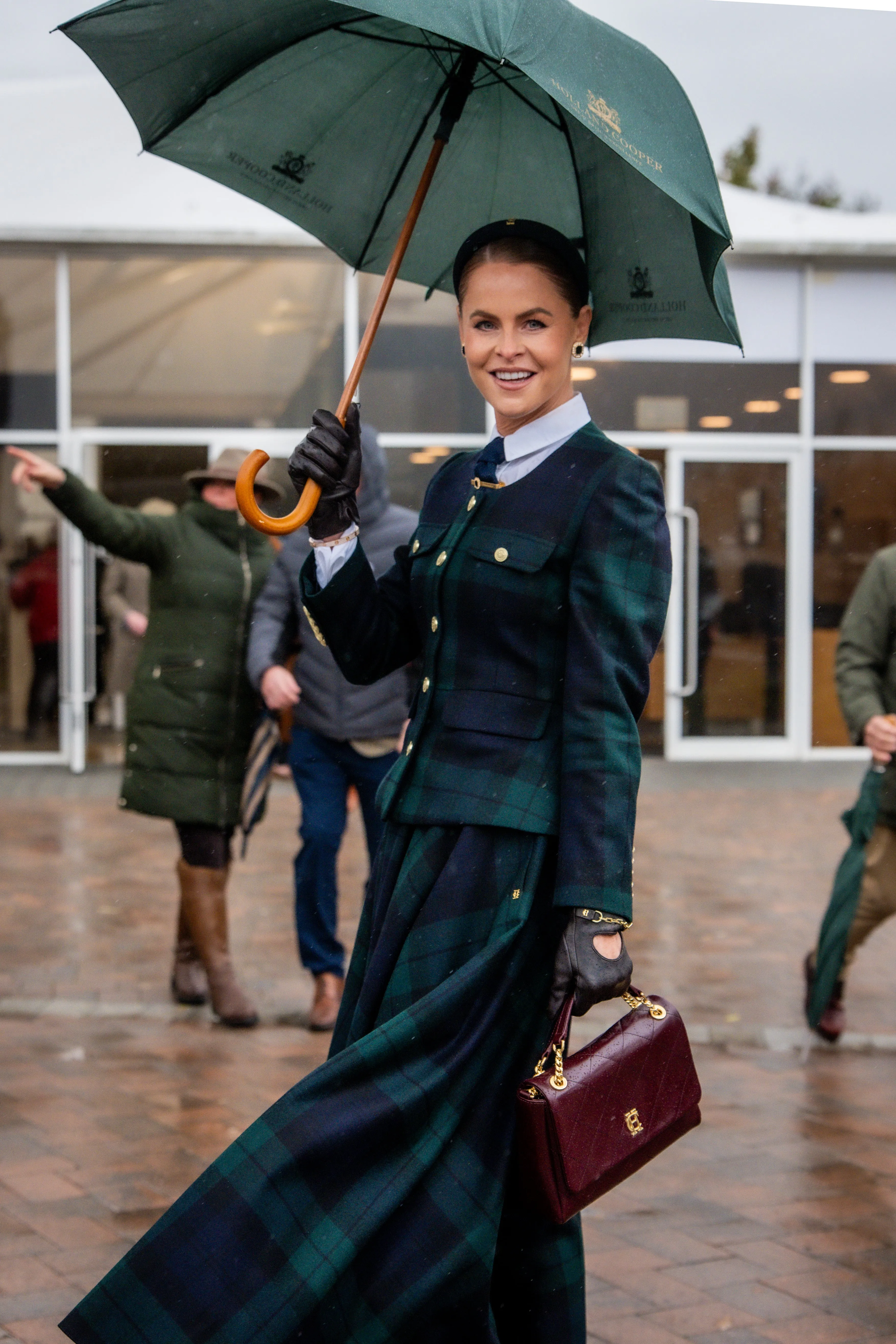 Tailored Peplum Jacket (Blackwatch) sold by Holland Cooper product image thumbnail 3