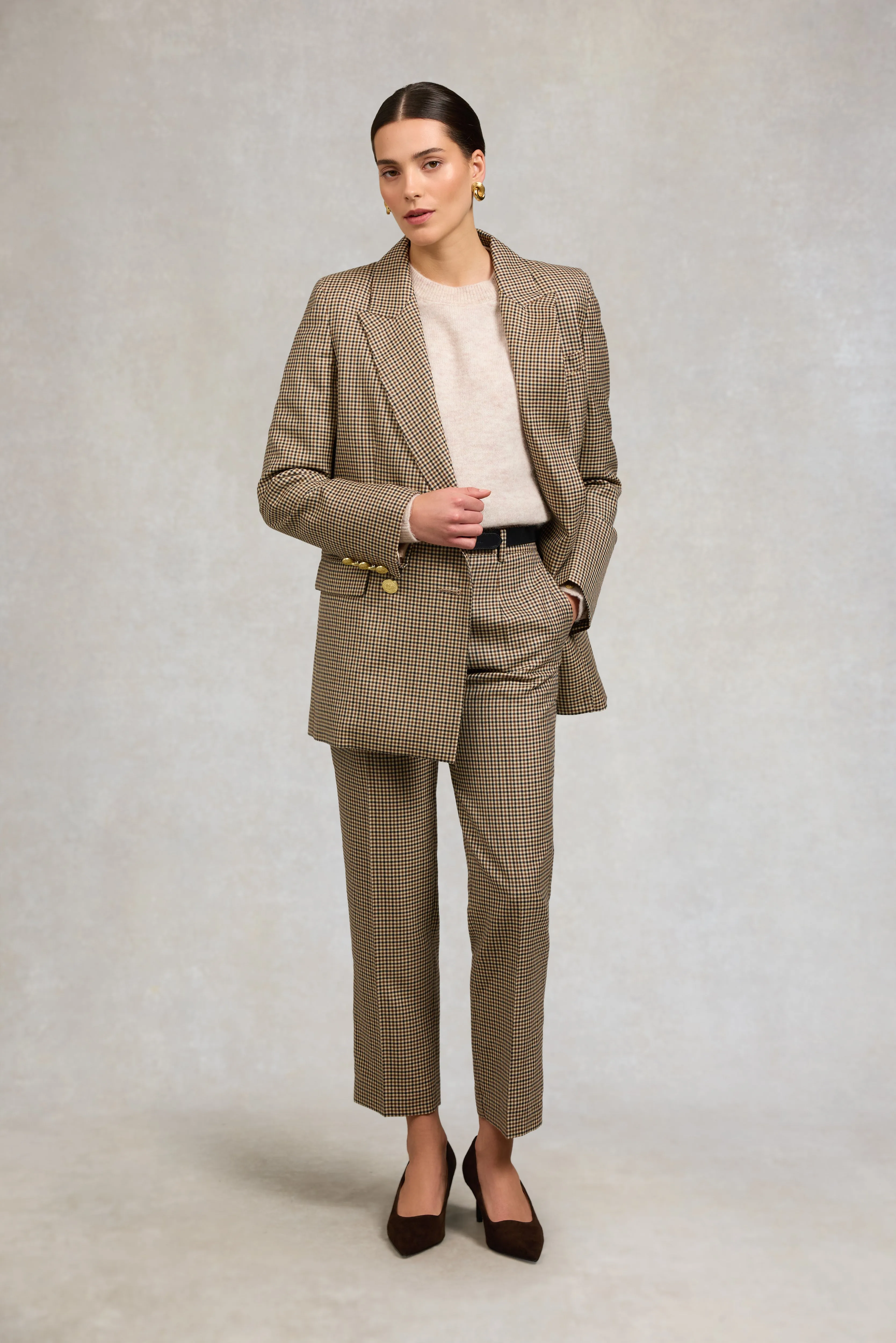 Belgravia Slim Trouser (Westminster Tweed) sold by Holland Cooper product image thumbnail 2